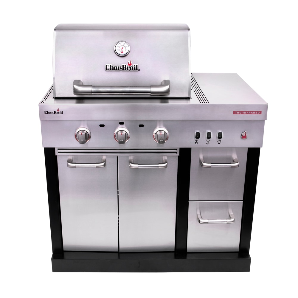 Char Broil Medallion 39.4 in W x 26.5 in D x 47.5 in H Outdoor