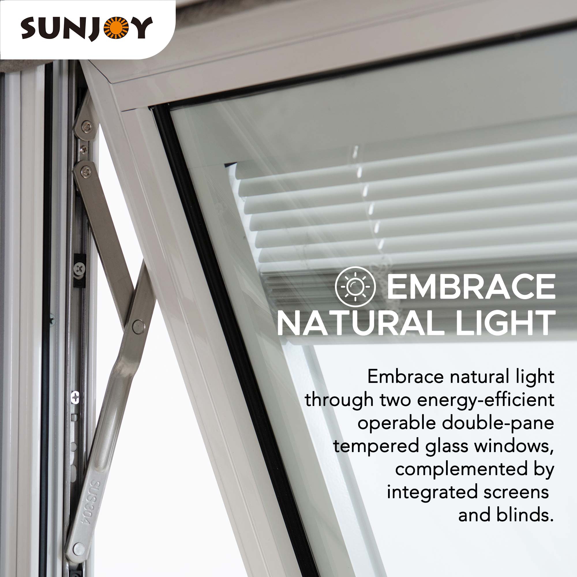 Sunjoy A108000702 Metal-Storage-Buildings-Sheds - View #9