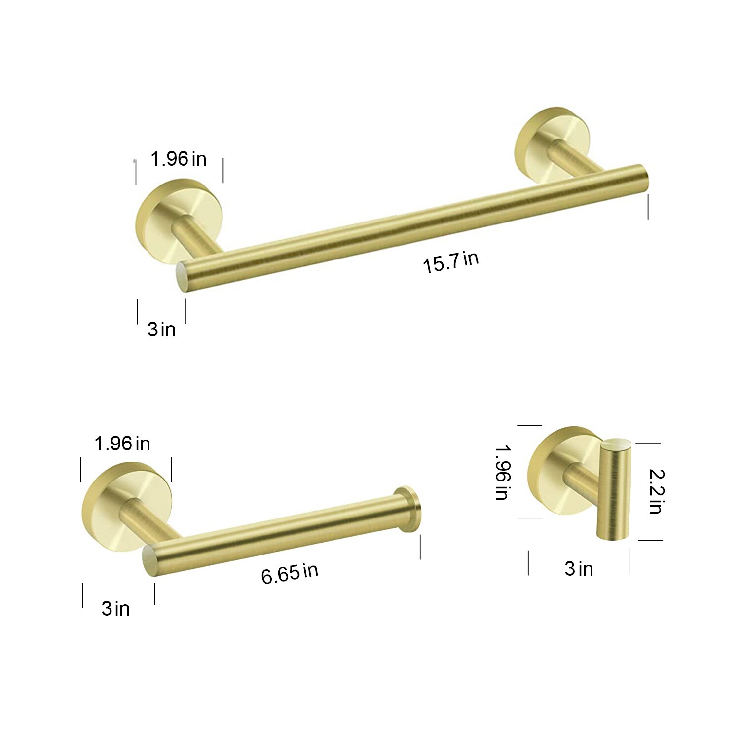Tatayosi XH-113094 Decorative-Bath-Hardware-Kits - View #5