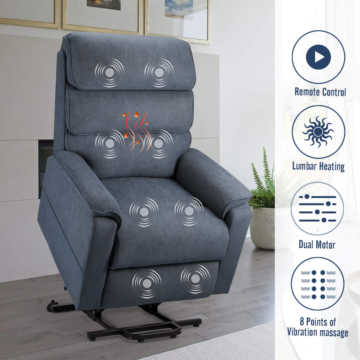 AECOJOY 13036UBU-LS01 recliners - View #7