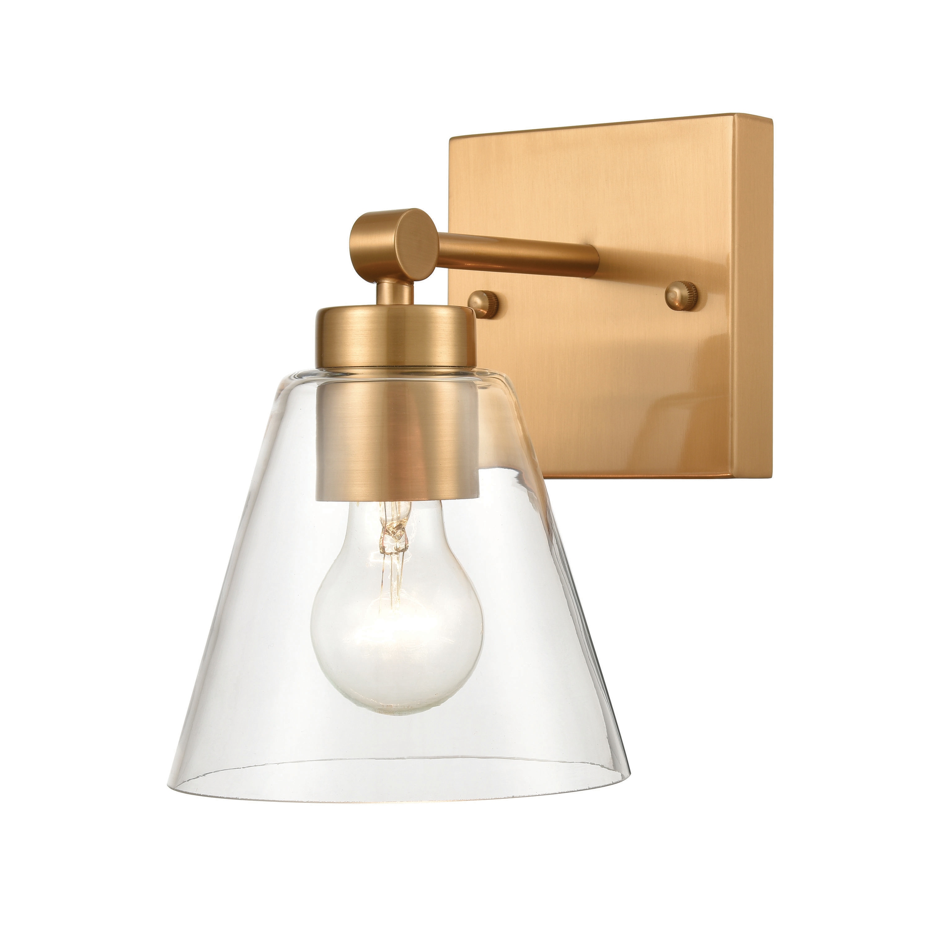 Westmore by ELK Lighting LWVL-220308144 Gilbert 6-in 1-Light Satin Brass LED Transitional Vanity Light