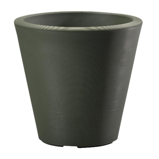 Crescent Garden 34 In W X H Olive Resin With Drainage Holes The Pots Planters Department At Com Crescent Garden 34 In W X H Olive, Crescent Garden Resin Pot Planter