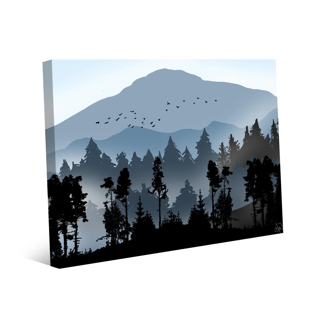 Creative Gallery LND000084CAN11X14TX 14-in H x 11-in W Landscapes Print on Canvas