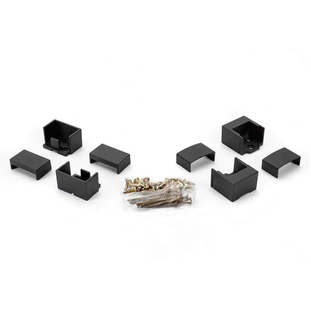 Trex 780128 12-in x 6-in Charcoal Black Aluminum Line connector