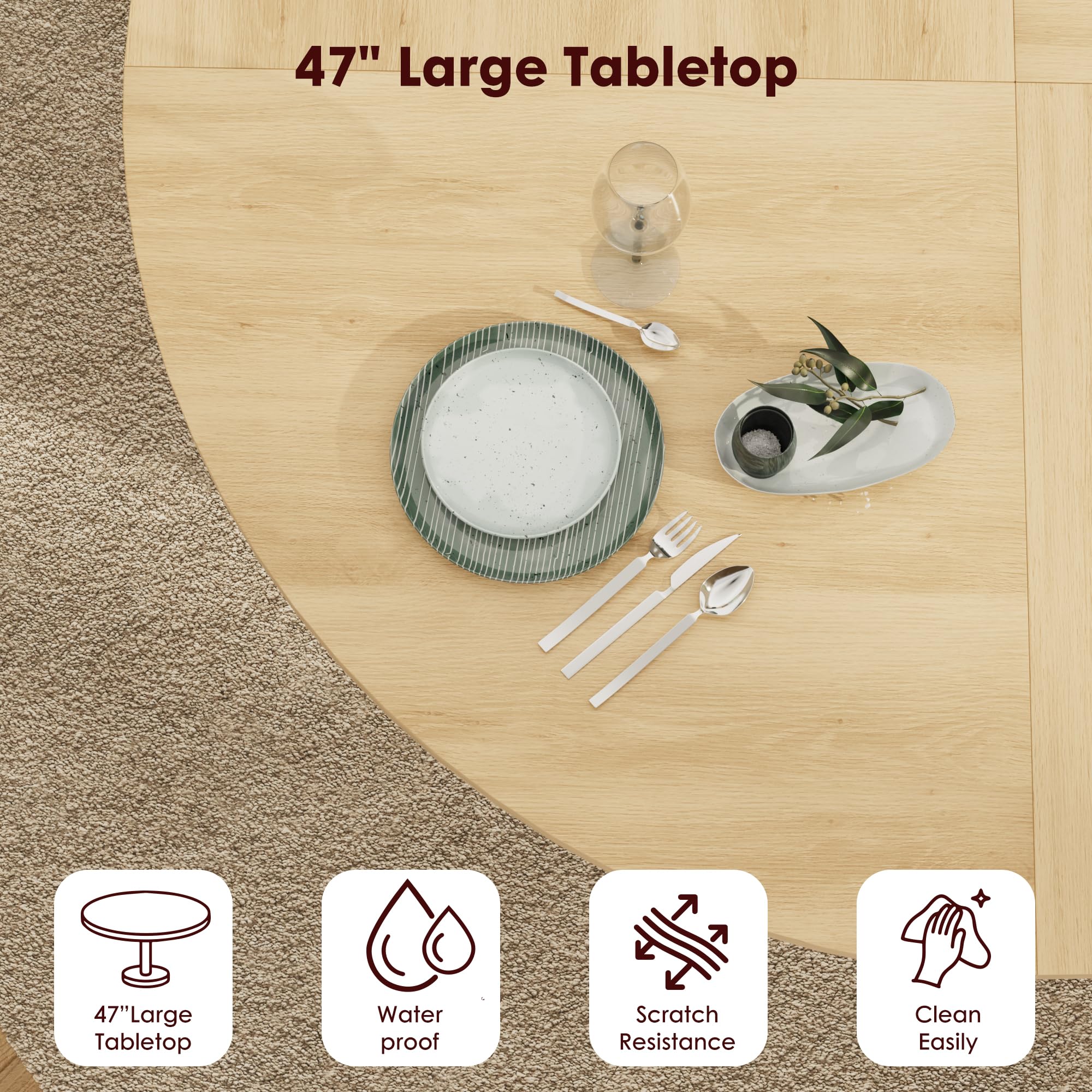 Aoile XH26081198 Dining-Tables - View #2