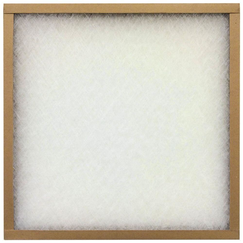 Flanders 1002030 20-in W x 30-in L x 1-in MERV 4 EZ Flow II Basic flat Air Filter 12 -Pack