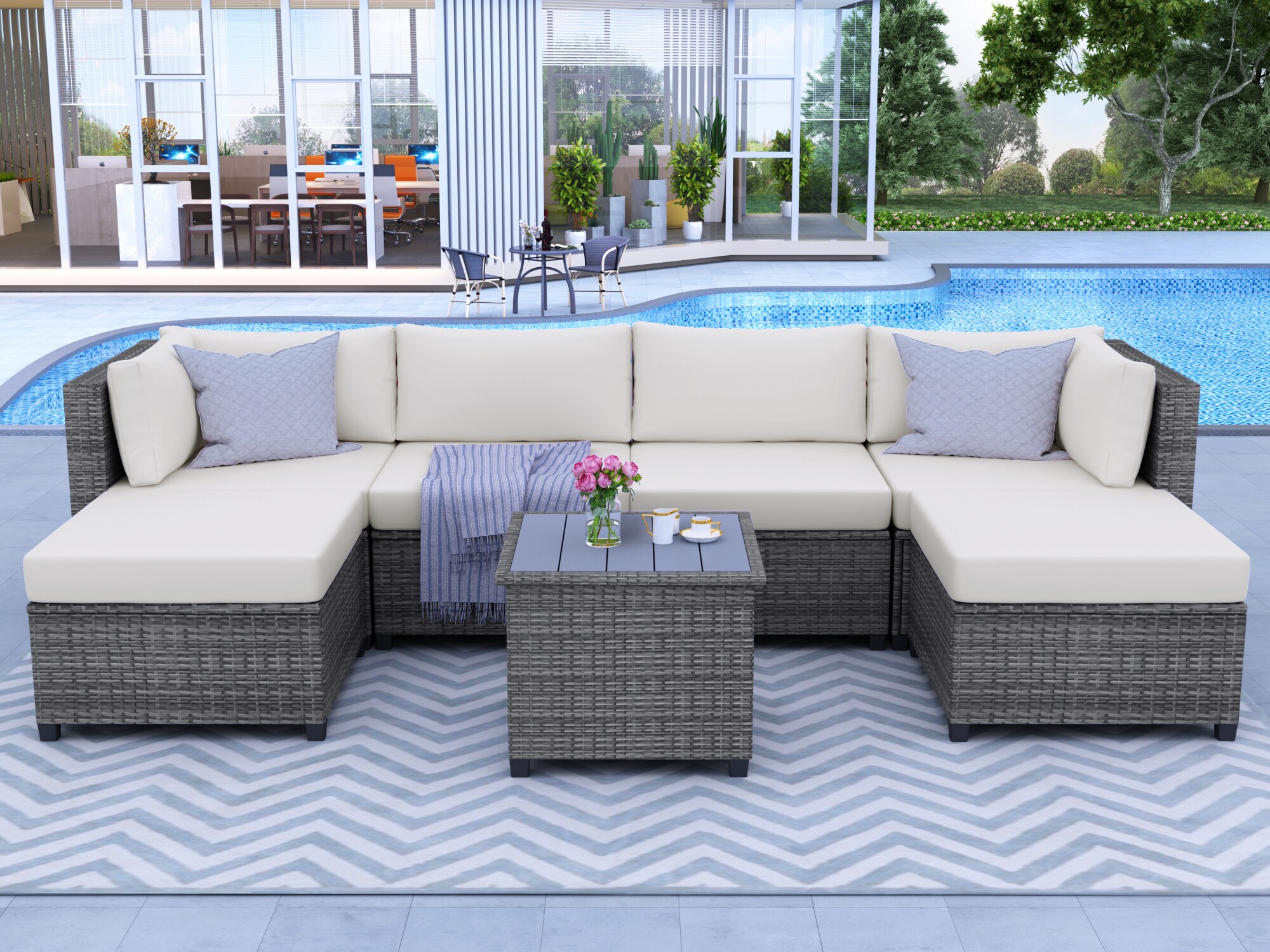 Flynama YC-V-0272AAA Patio-Conversation-Sets - View #2
