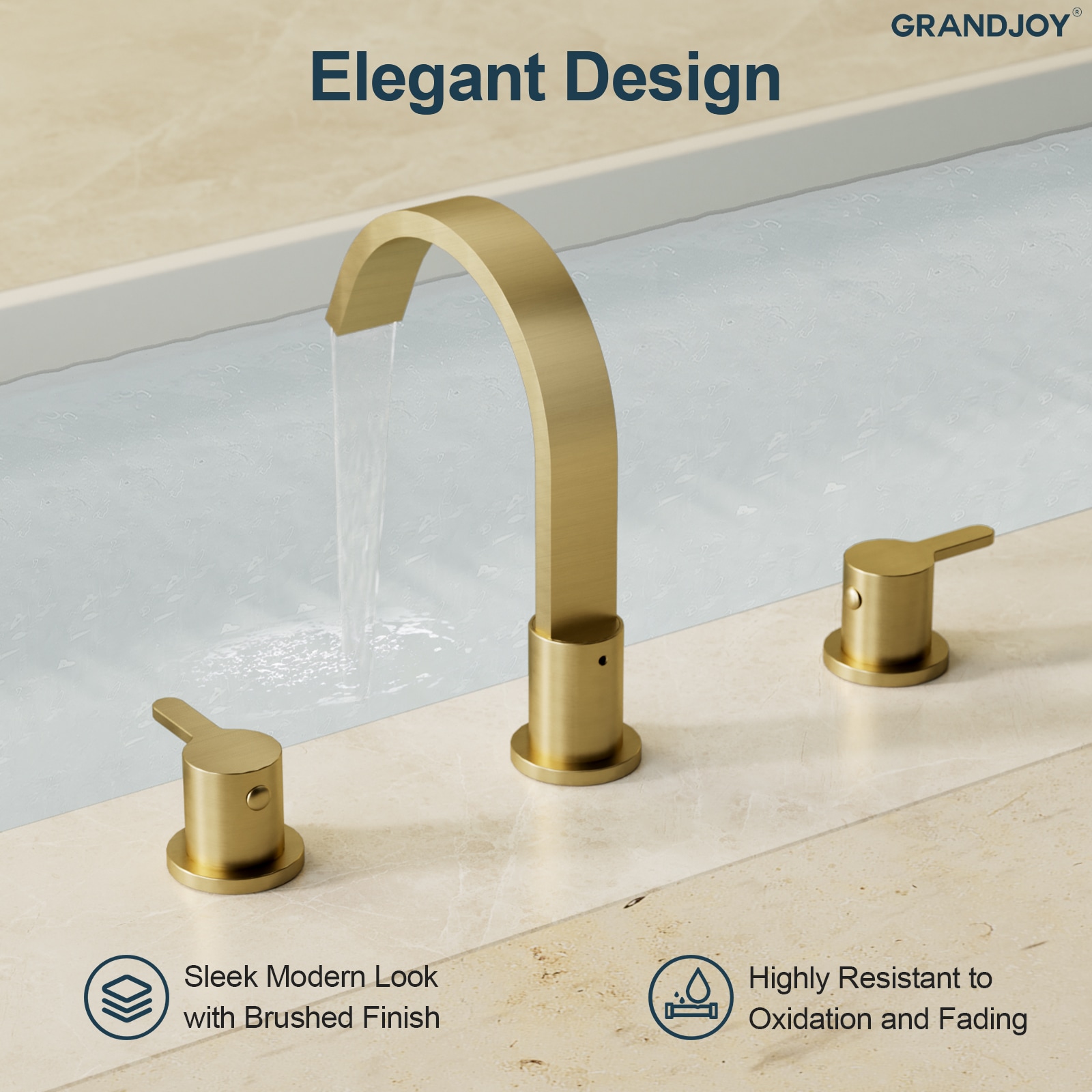 GRANDJOY SP52-BN Lavatory-Faucets - View #6
