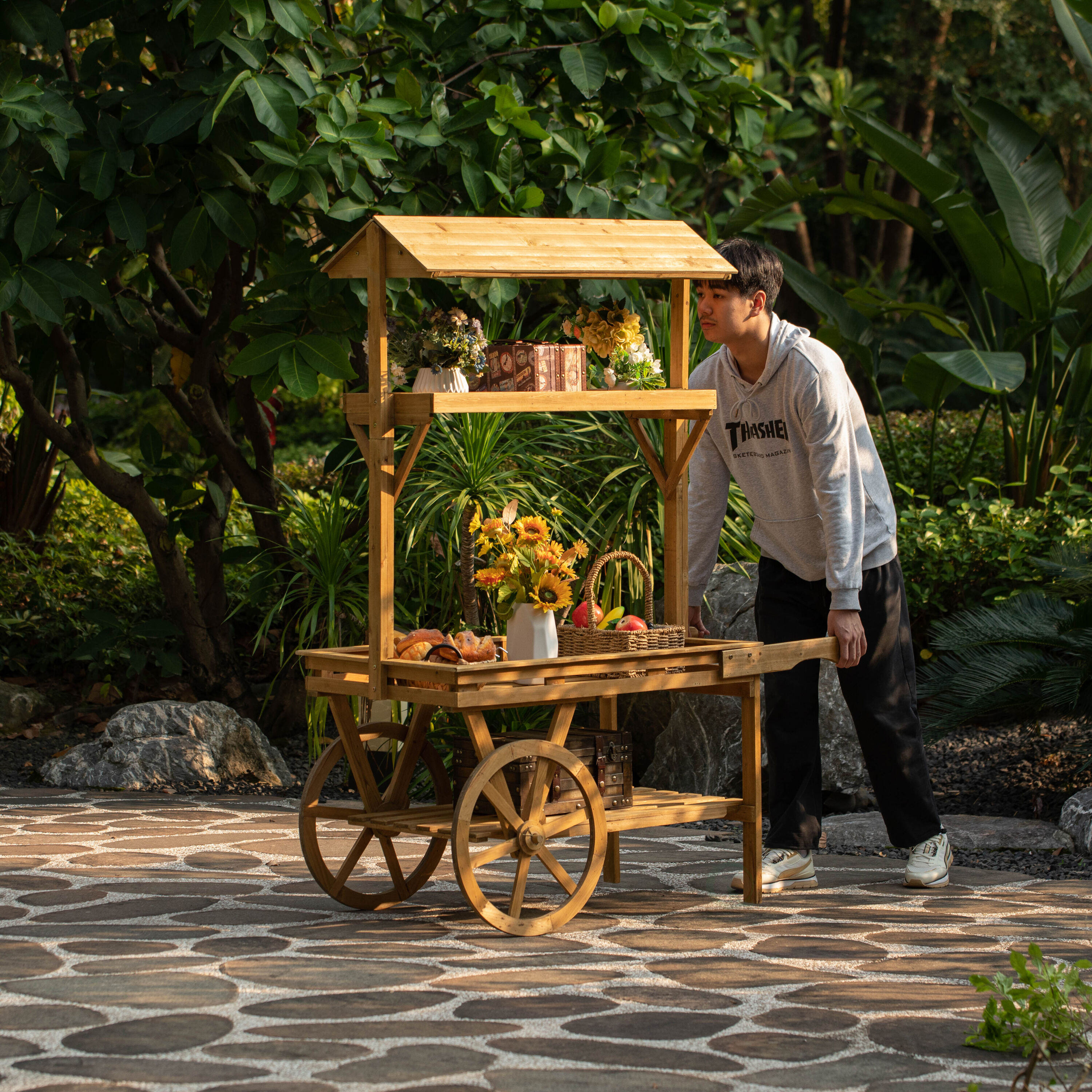 Vintiquewise QI004640 Plant-Stand - View #5