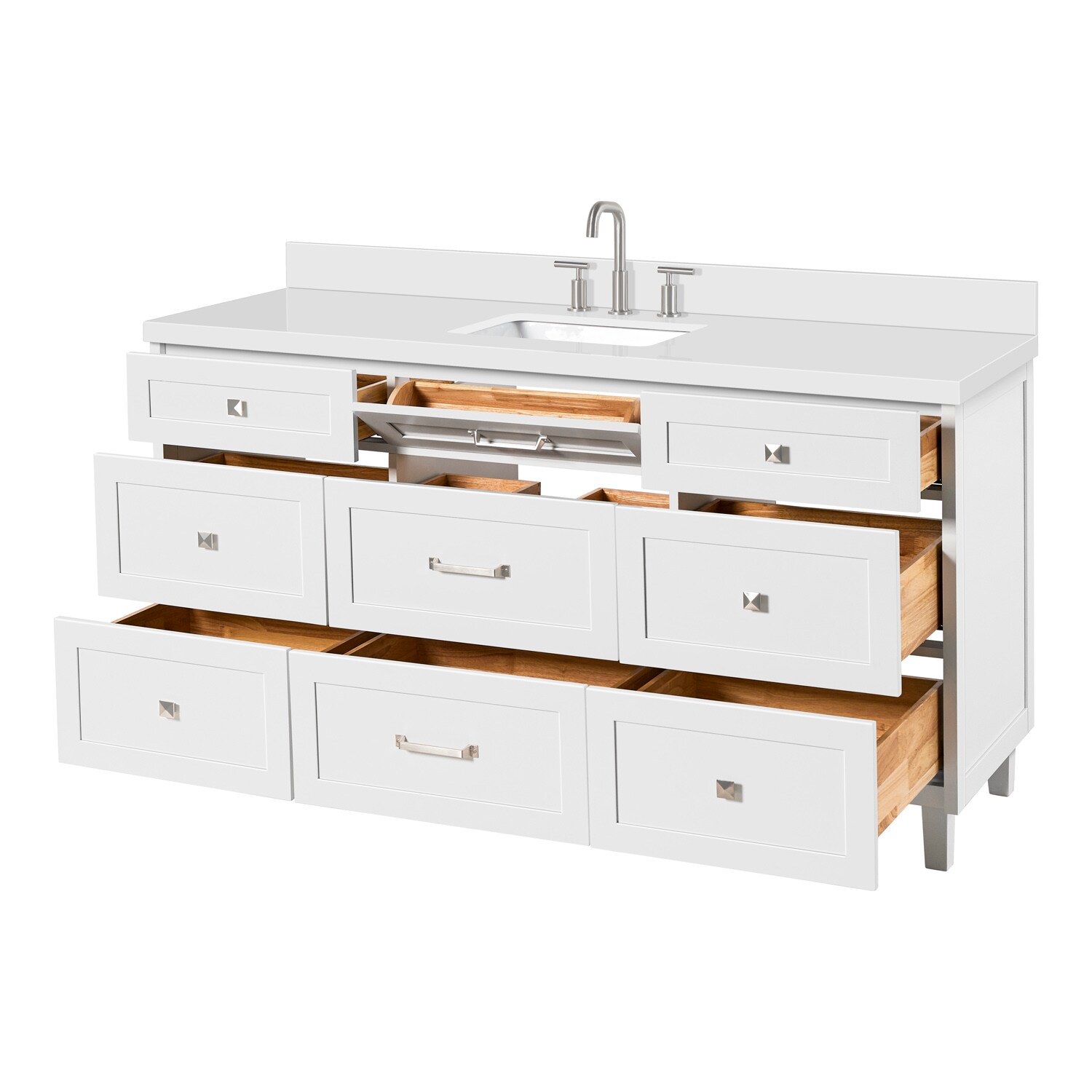 ARIEL B67WQRVOWHT Bath-Vanity-Combo - View #10