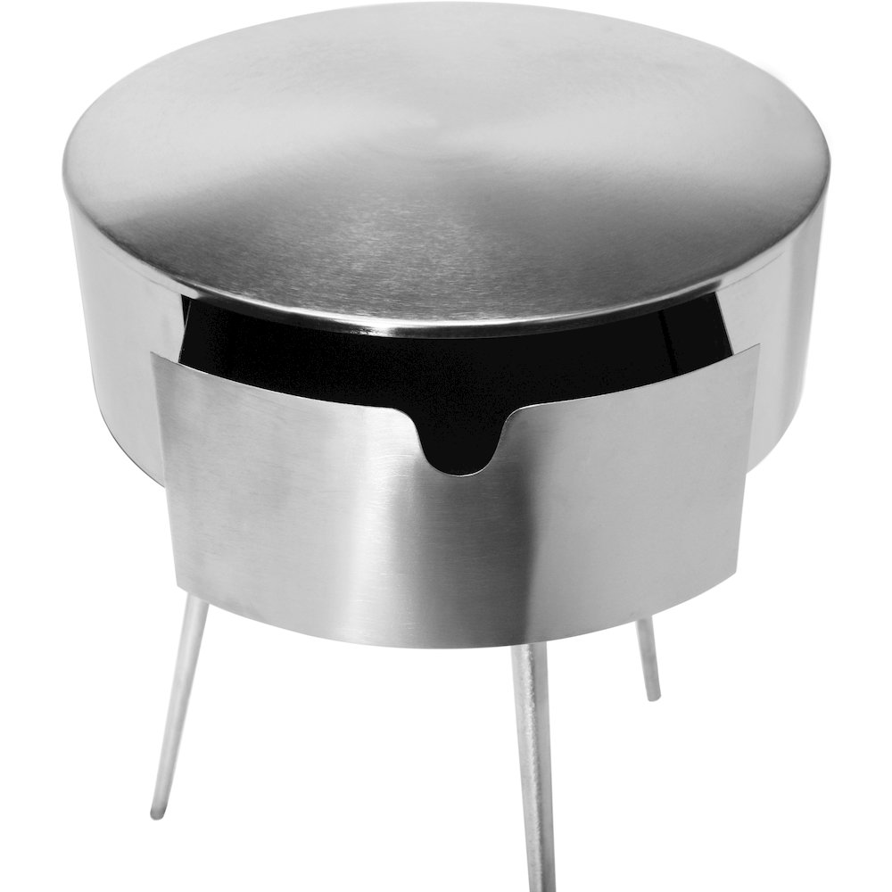 Meridian 835SILVER nightstands - View #3