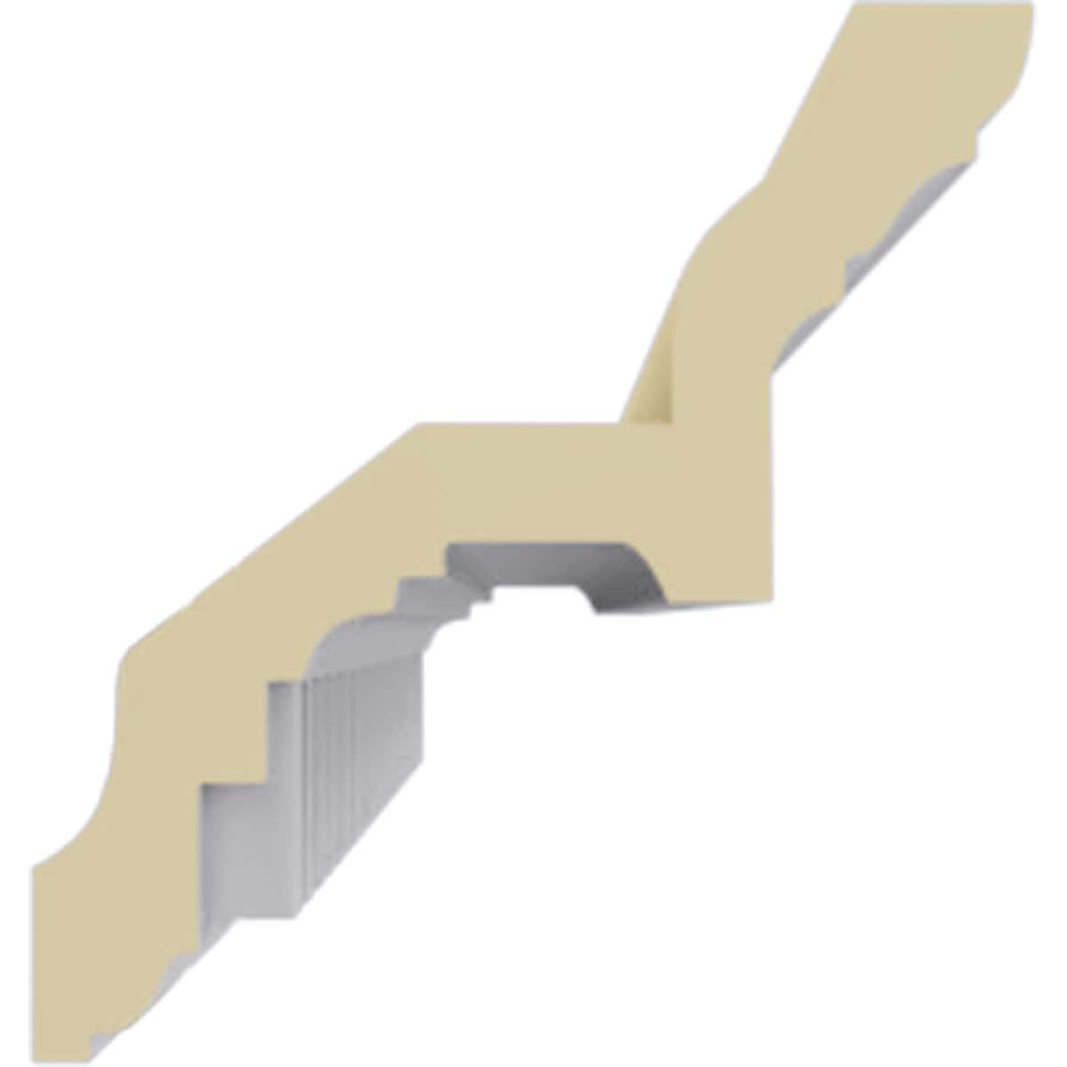 Ekena Millwork MLD04X04X06DE-CASE-8 Crown-Moulding - View #2