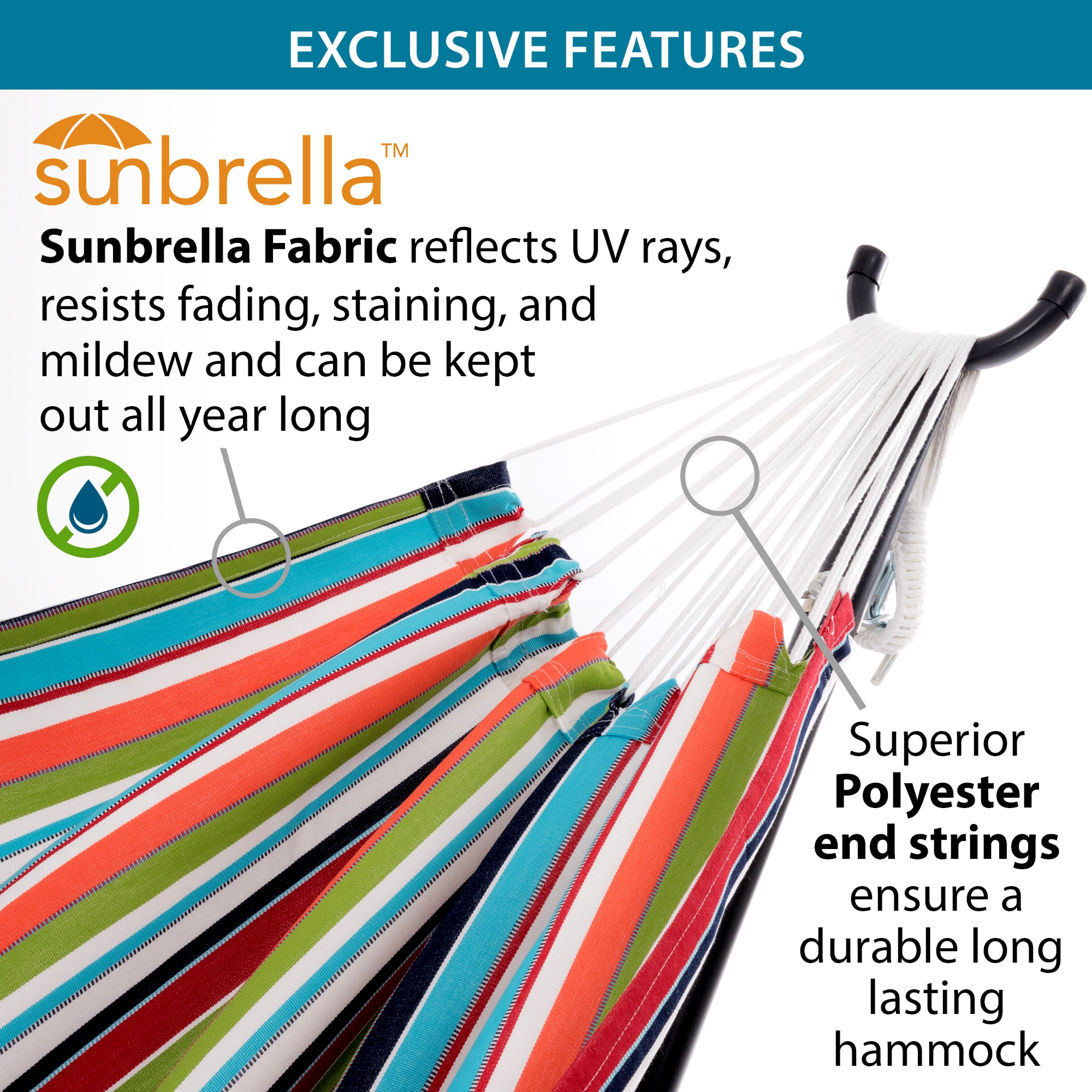 Vivere C9SUNC hammocks - View #8