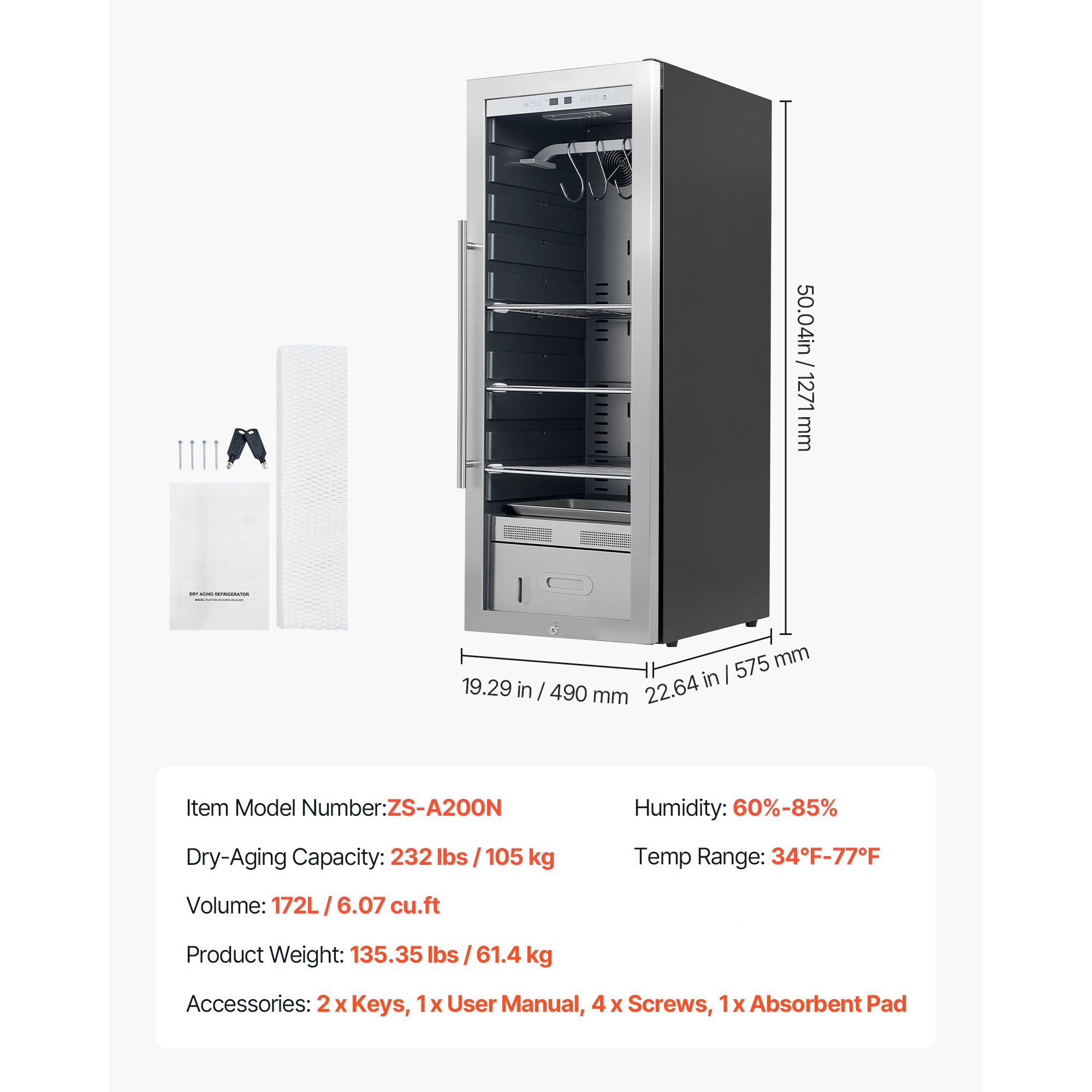 VEVOR SCGSSCJ230LB14749V1 dehydrators - View #7