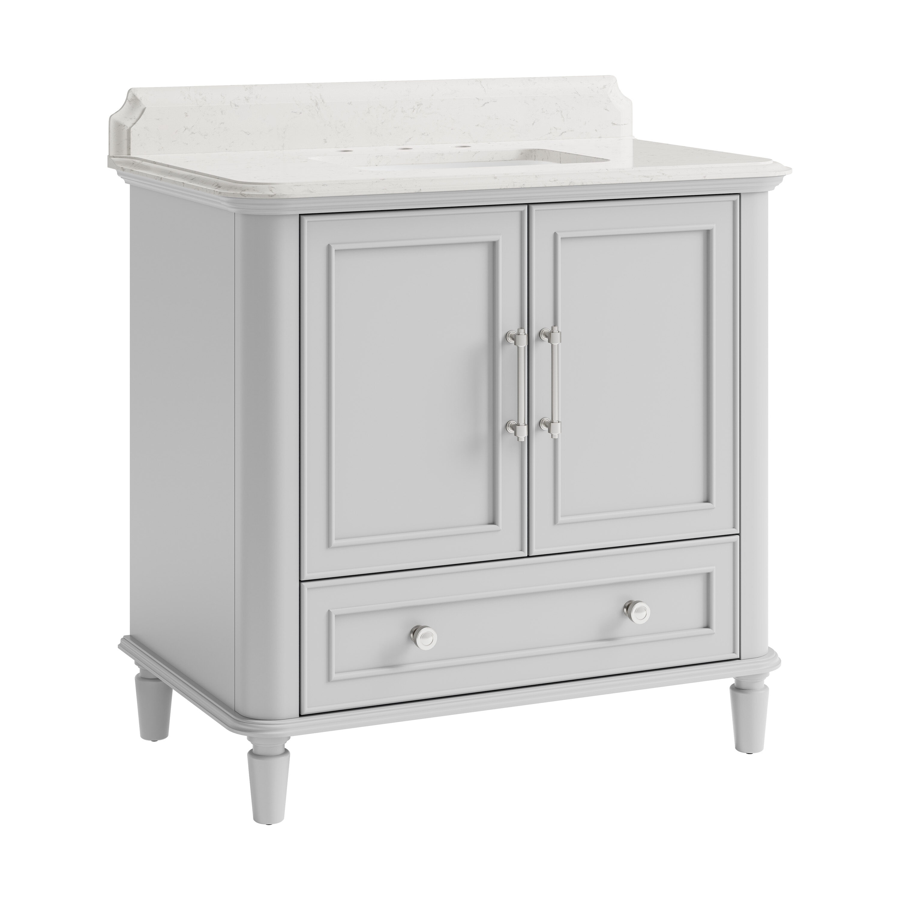 allen + roth 1005VTC-36-242-908UO Bath-Vanity-Combo - View #3