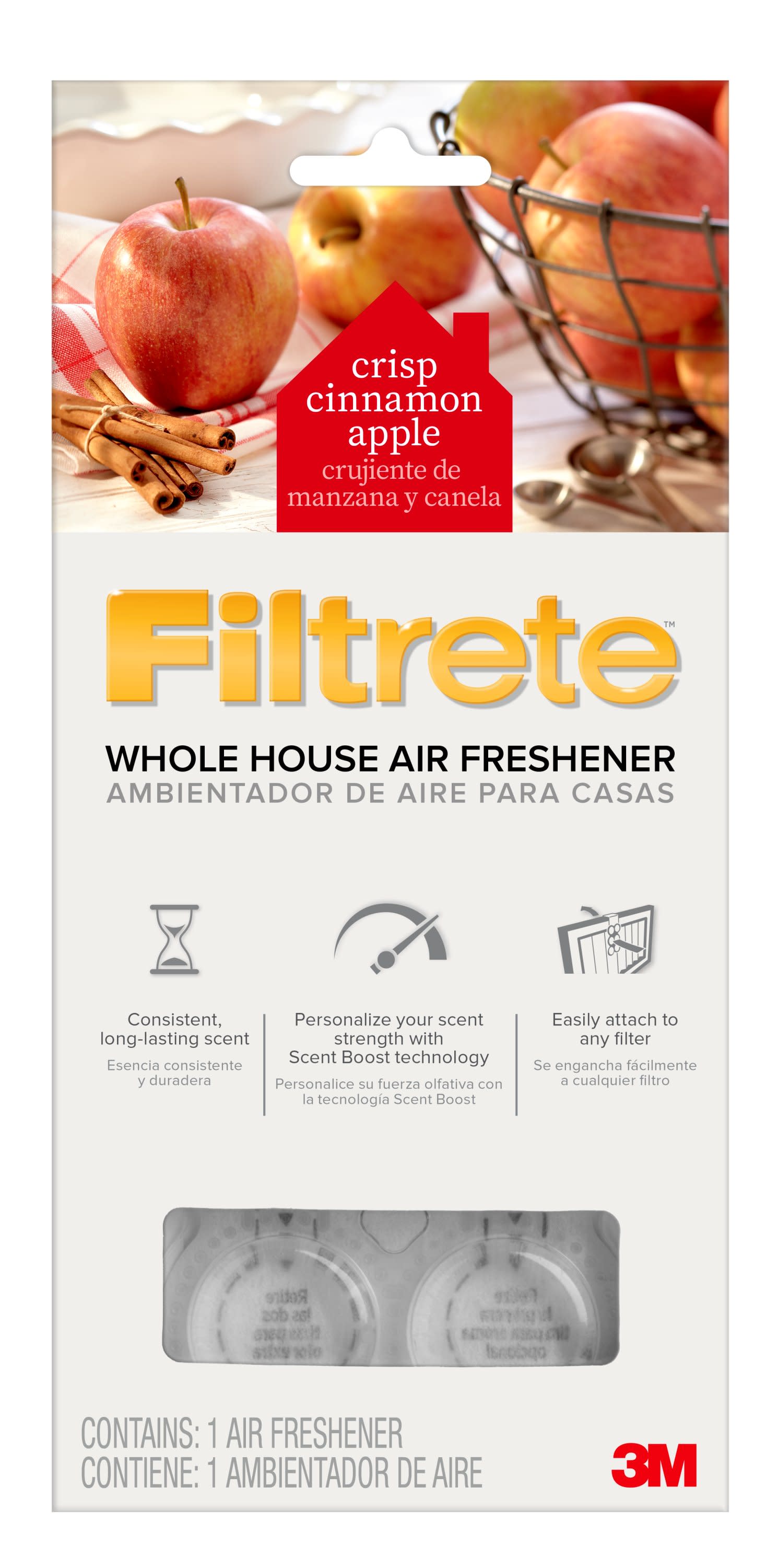  WEB FilterFresh Whole Home Cinnamon Air Freshener 0.8 Ounce  (Pack of 1) : Books