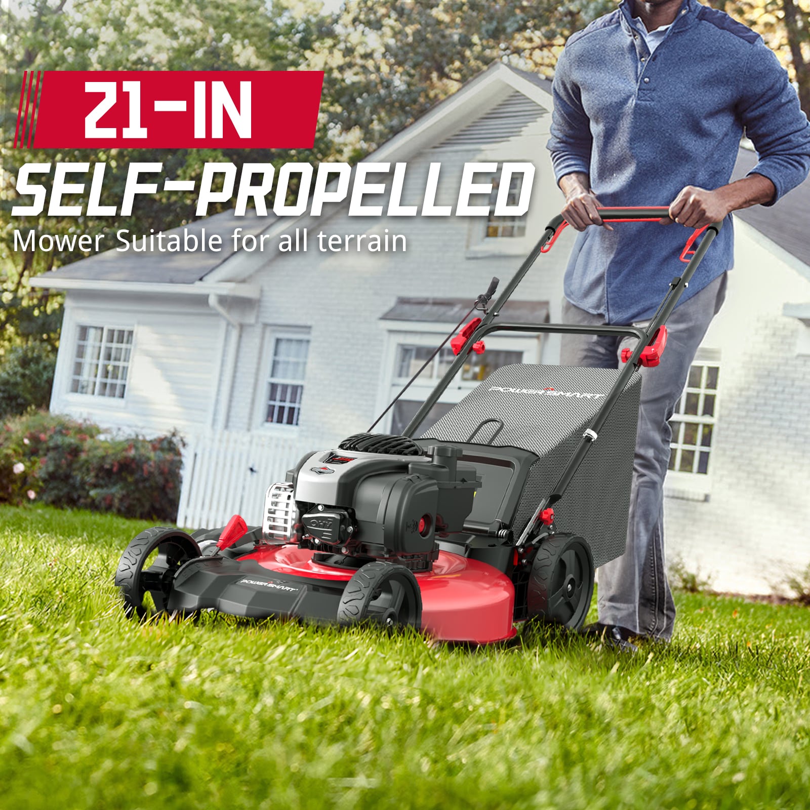 PowerSmart B8621S Gas-Walk-Behind-Mowers - View #5