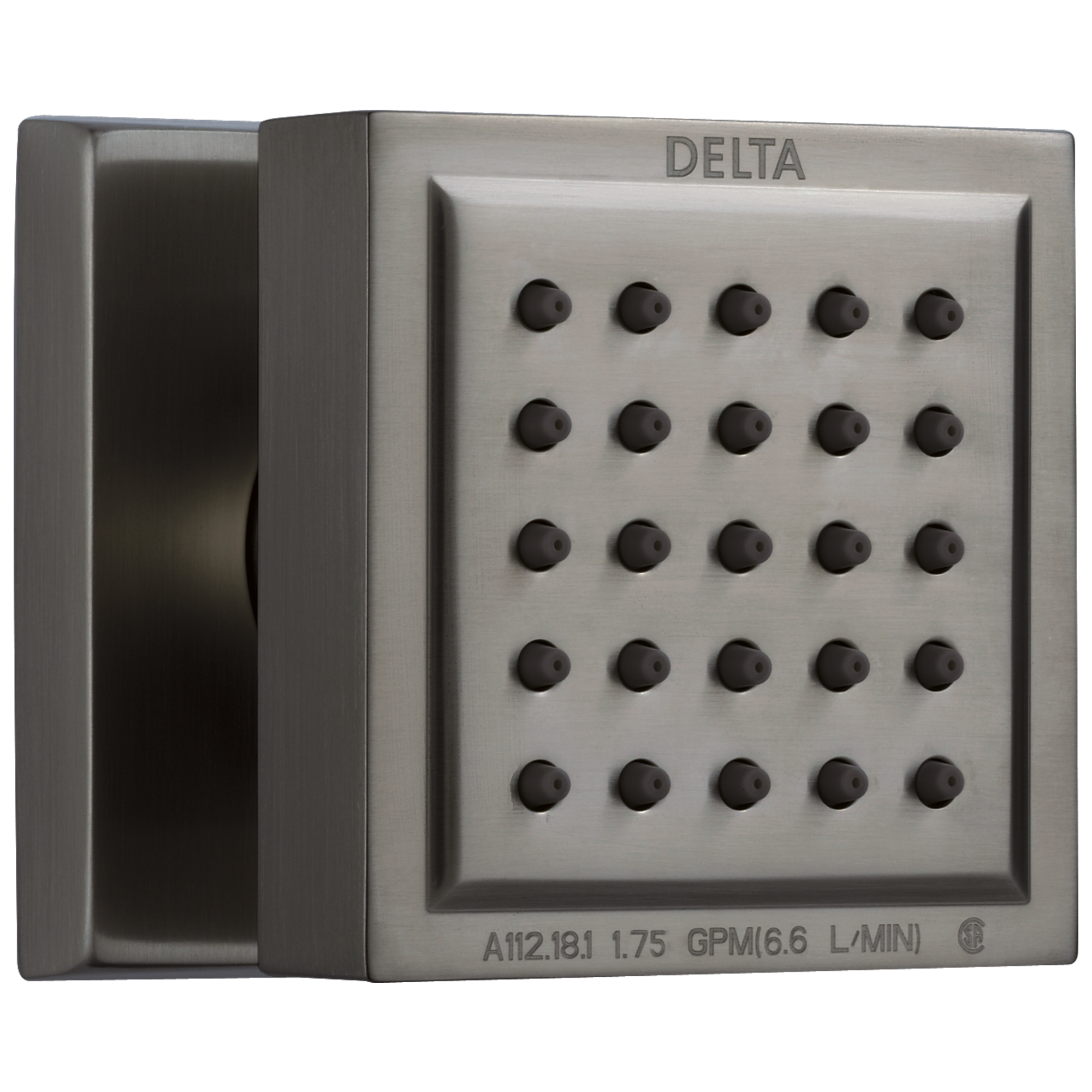 Delta 50150-KS-PR Lumicoat Black Stainless Shower Jet