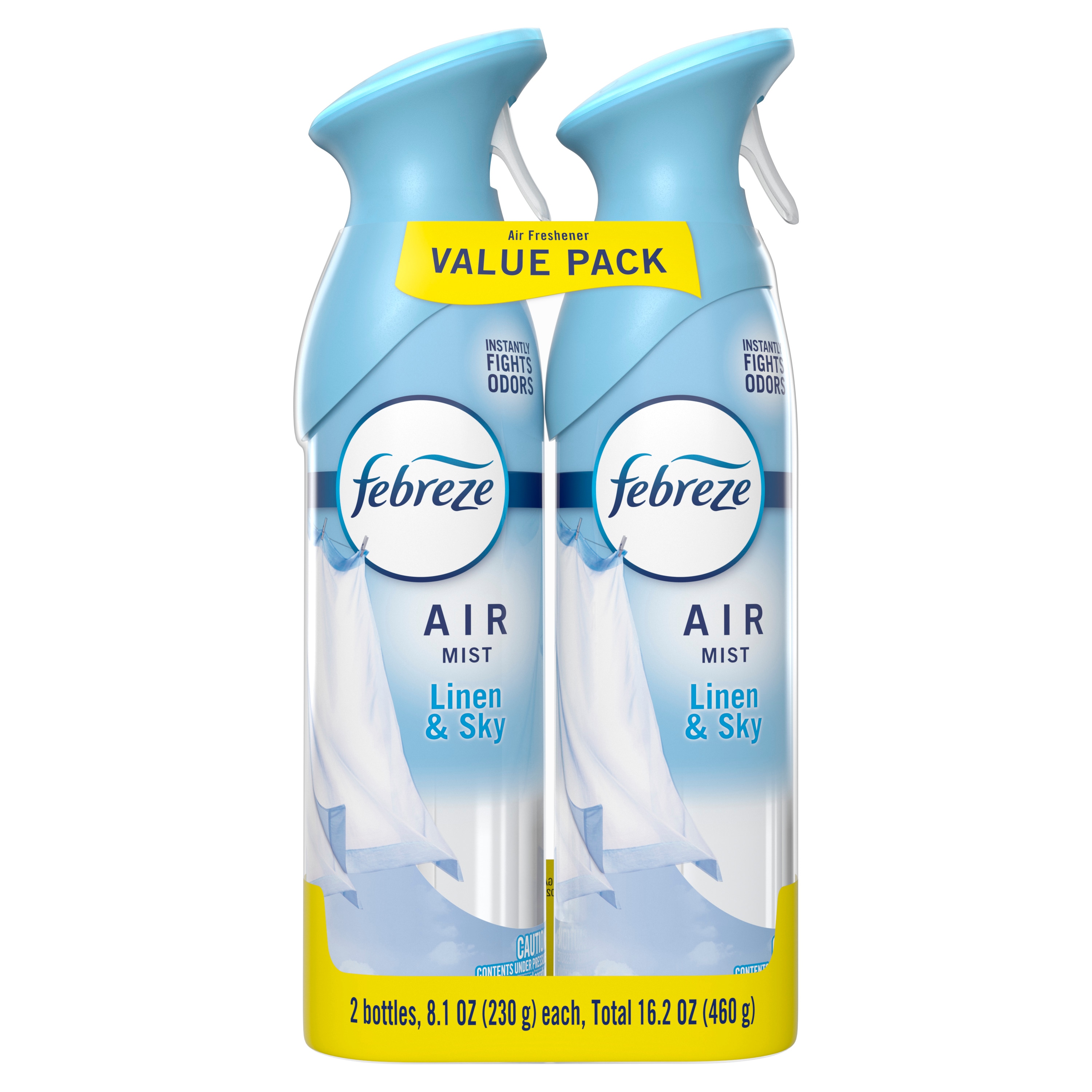 Febreze Air Mist 8.1 -oz Linen and Sky Dispenser Air Freshener 2 -Pack