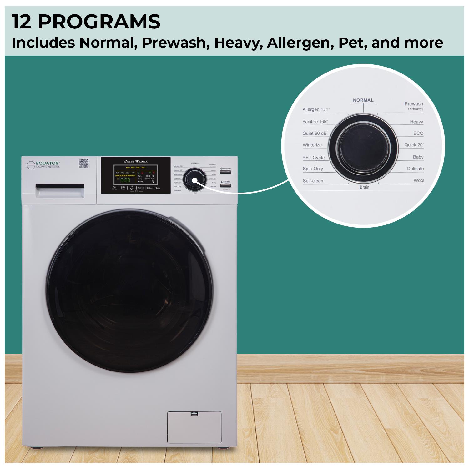 slimmest front load washing machine