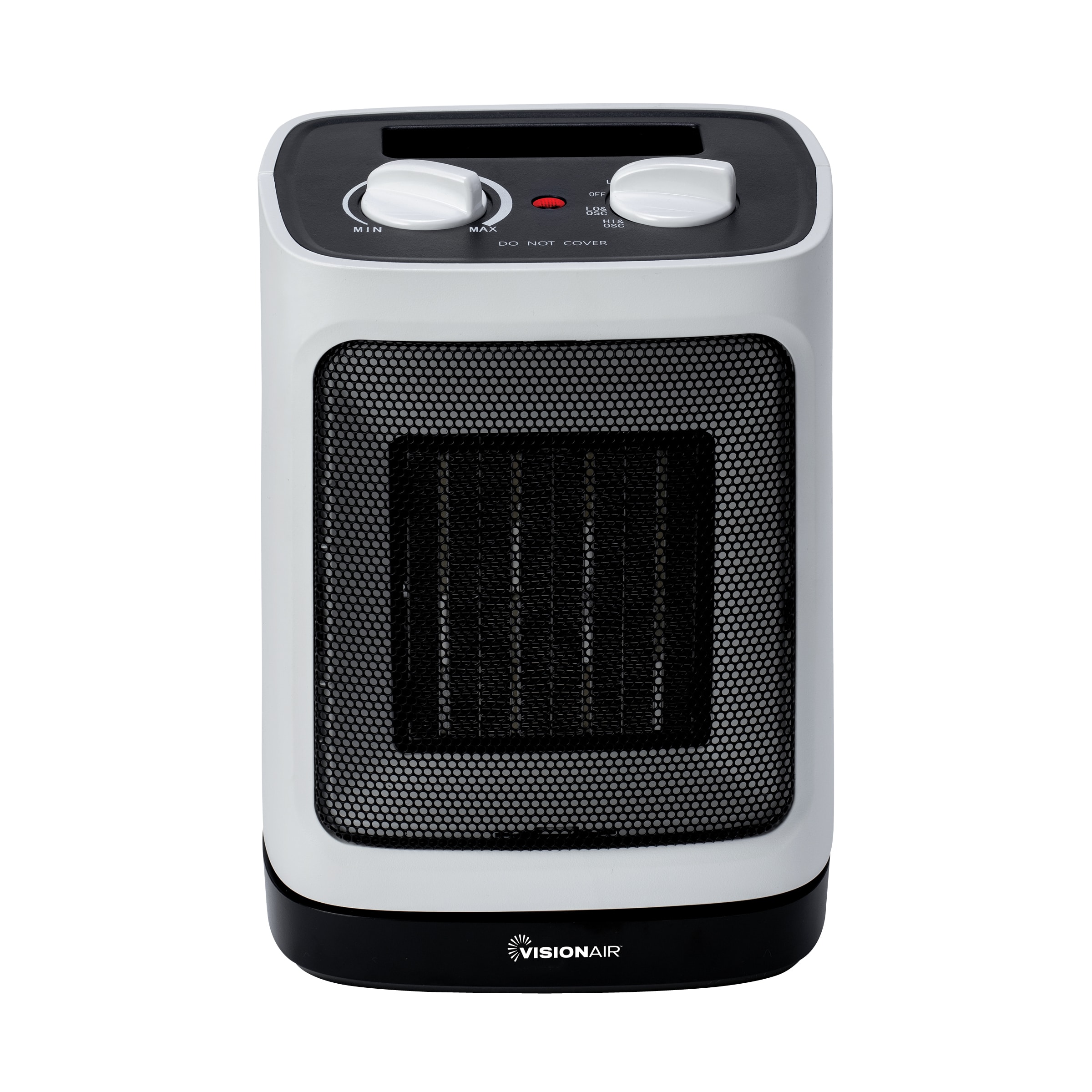 VisionAir 1VAHC10WC Up to 1500-Watt Ceramic Utility Indoor Electric Space Heater with Thermostat