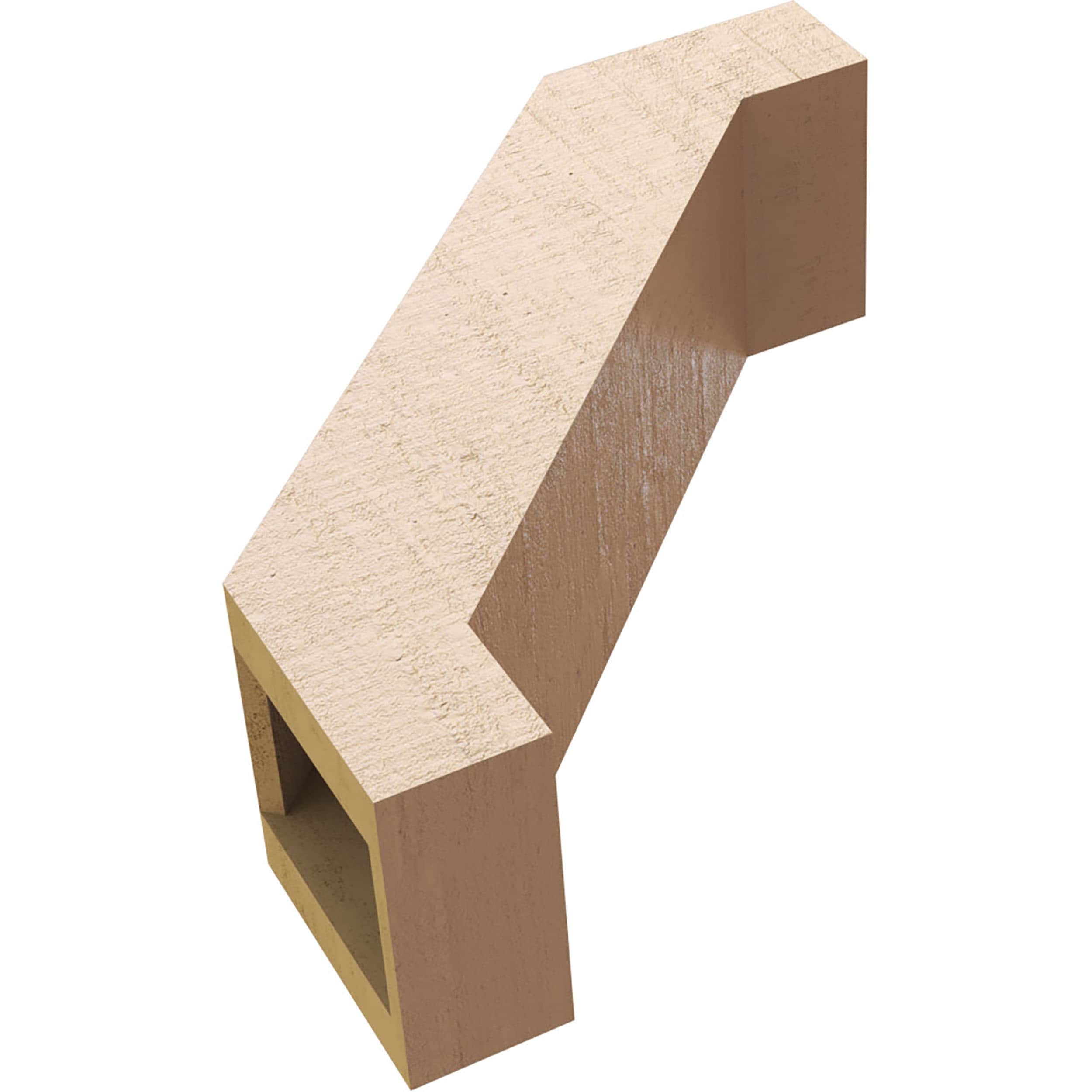 Ekena Millwork BRCUR05X14X14BURRCPR braces - View #13