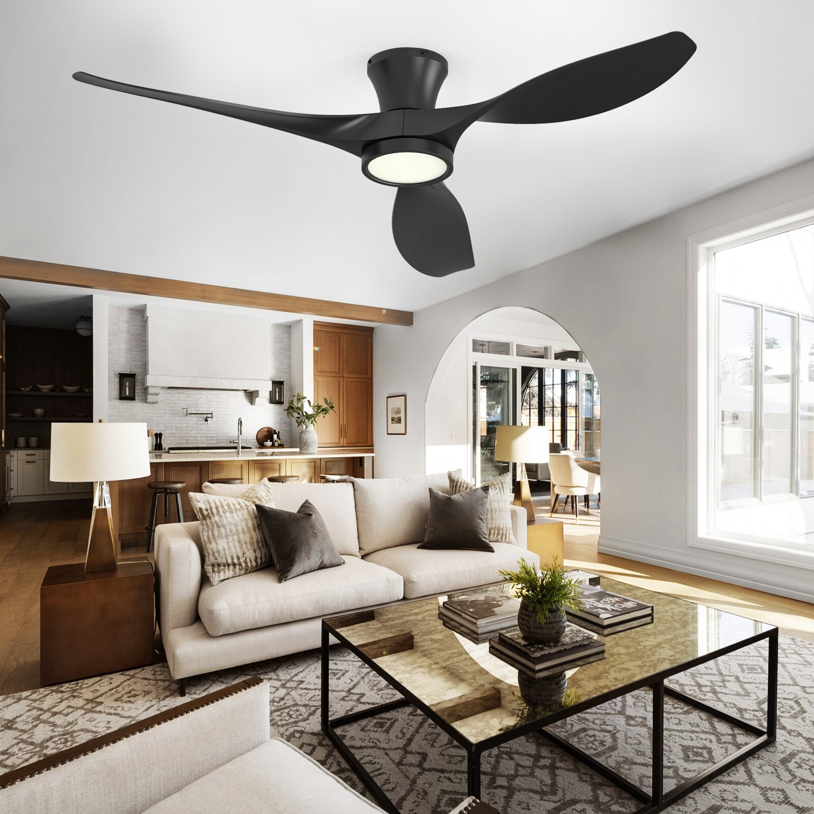 TALOYA TLY52-BK-3X-R3 Ceiling-Fans - View #4