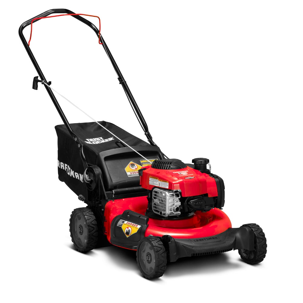 CRAFTSMAN M160 Vertical Storage 150-cc 21-in Gas Push Lawn Mower with  Briggs and Stratton Engine in the Gas Push Lawn Mowers department at