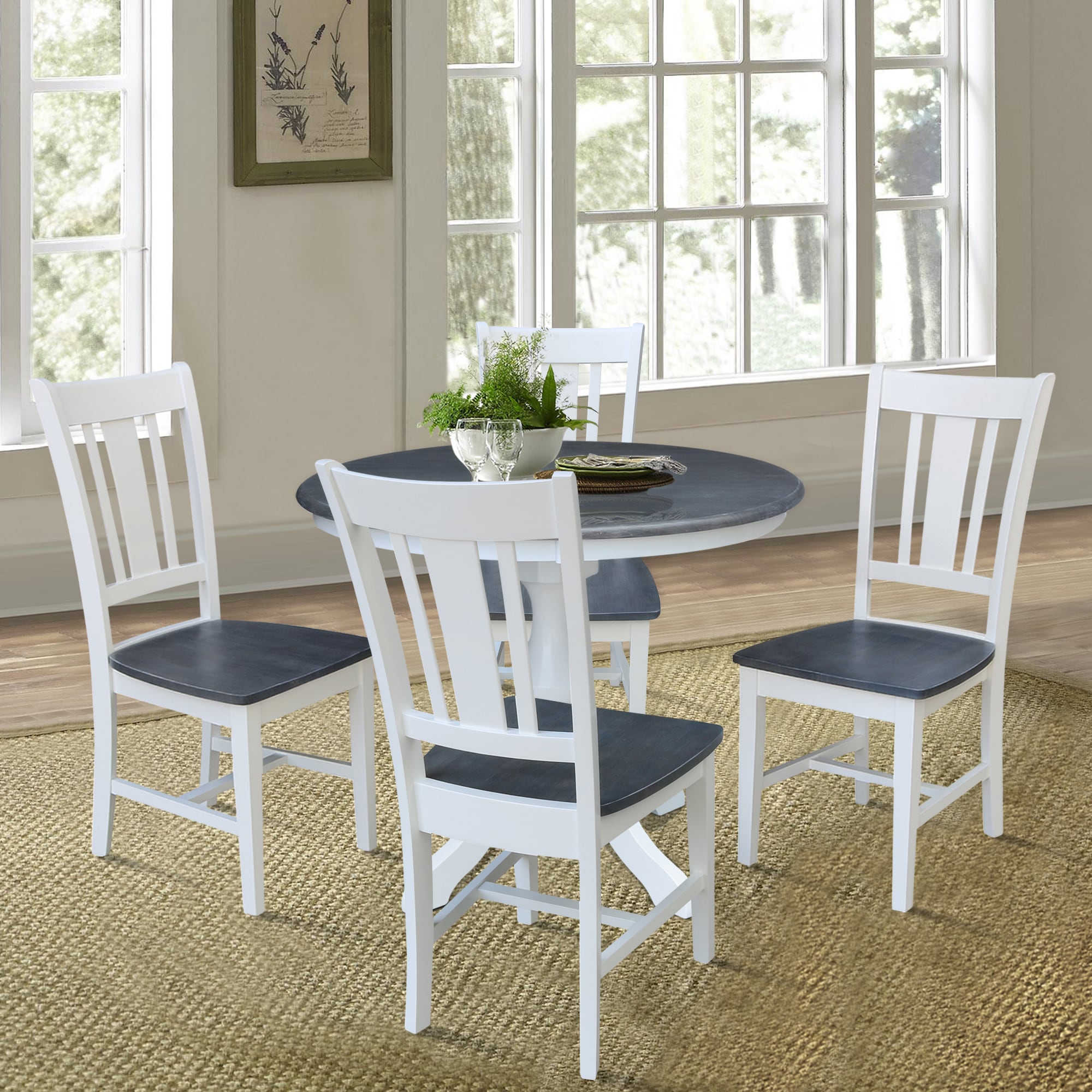 International Concepts K05-36RT-11B-C10-4 Dining-Sets - View #2