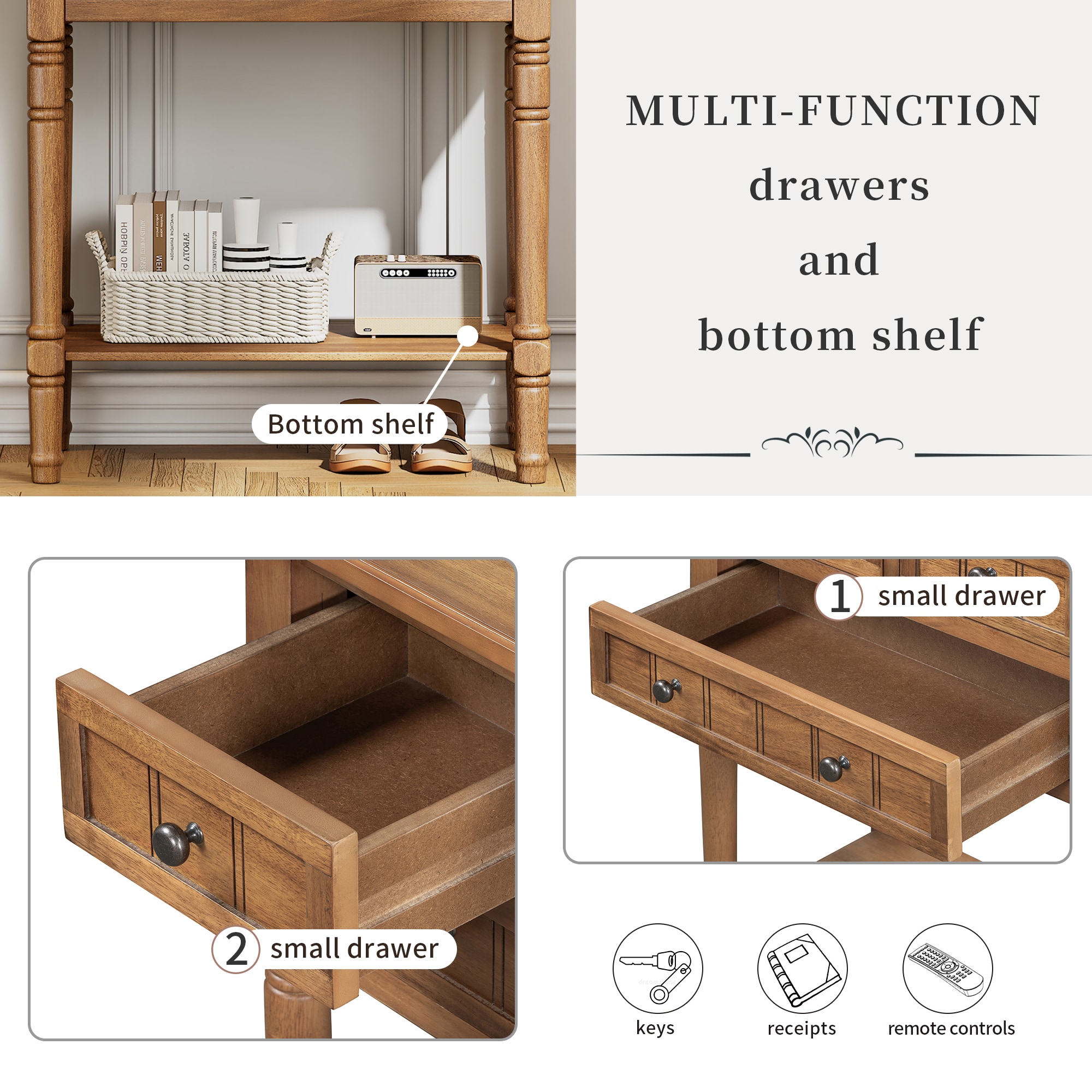 ModernLuxe N715P180478N Console-Sofa-Tables - View #7