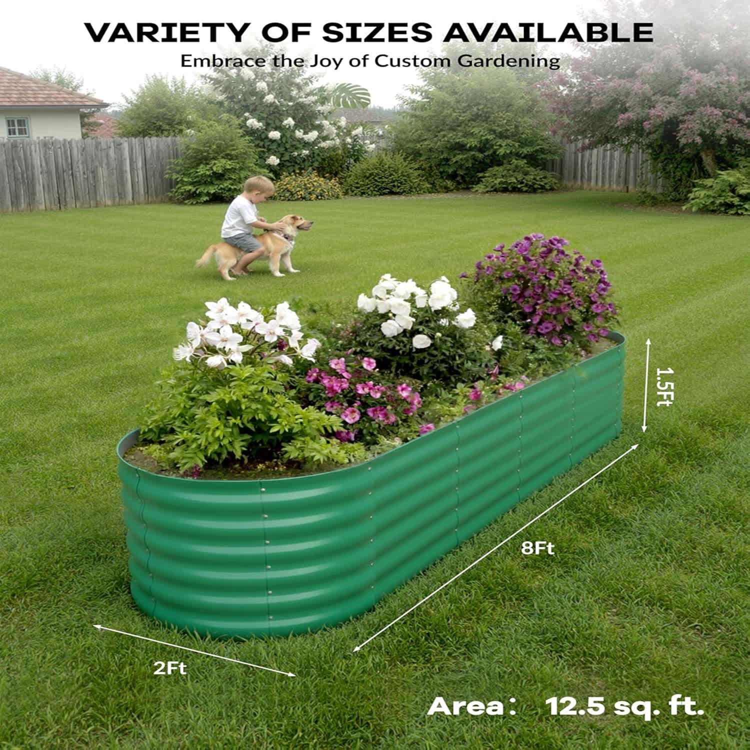 Qeetex LSHQQPHO-15FZGYYR Raised-Garden-Beds - View #3