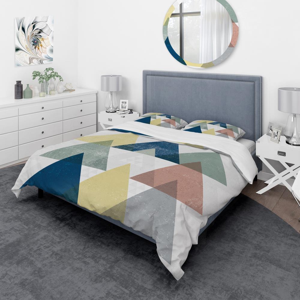 Designart BED30451-Q 3 -Piece Multiple colors/finishes Queen Duvet cover Set