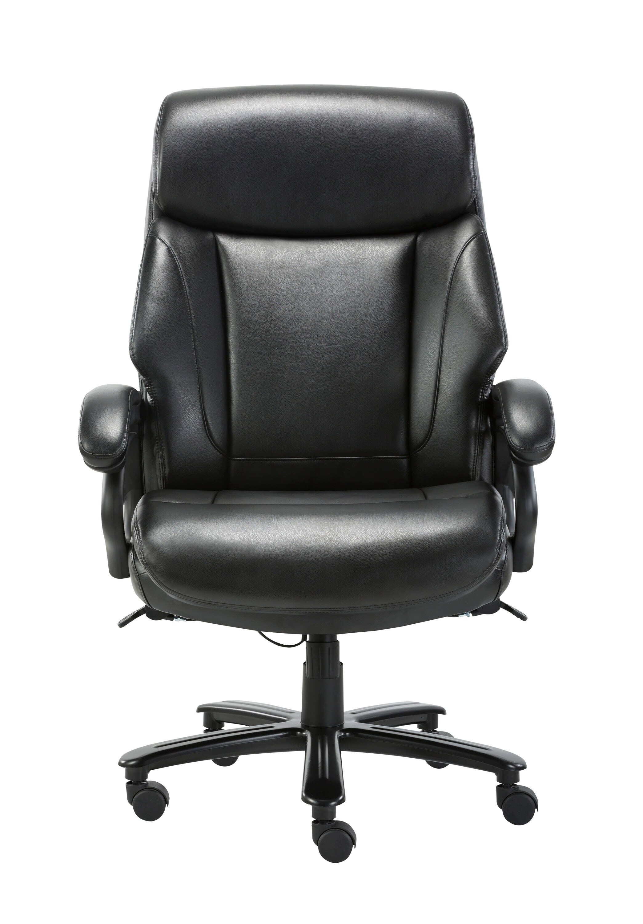 lockland black leather chair