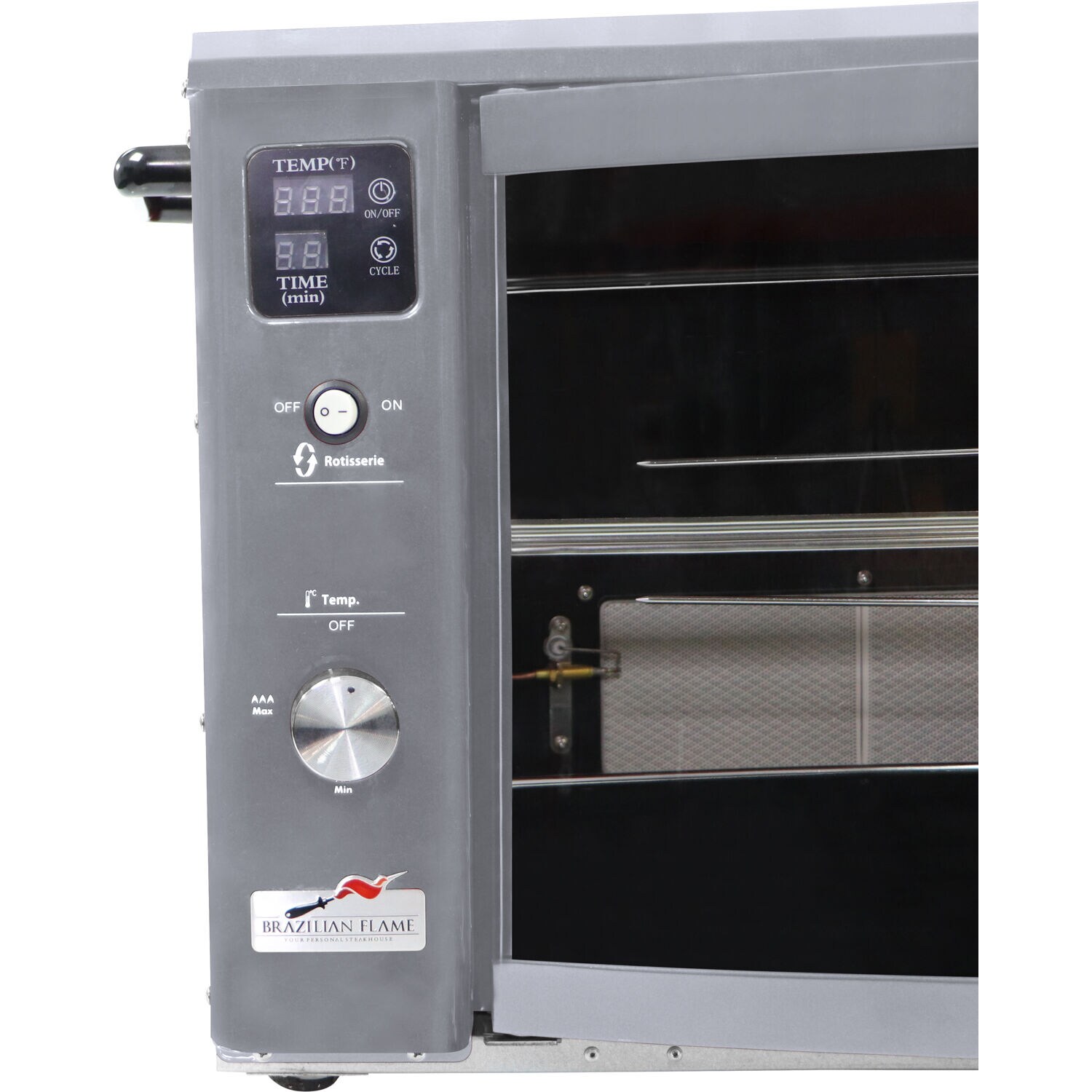 Brazilian Flame BG-03LXK-SILVER Tabletop-Grills - View #11
