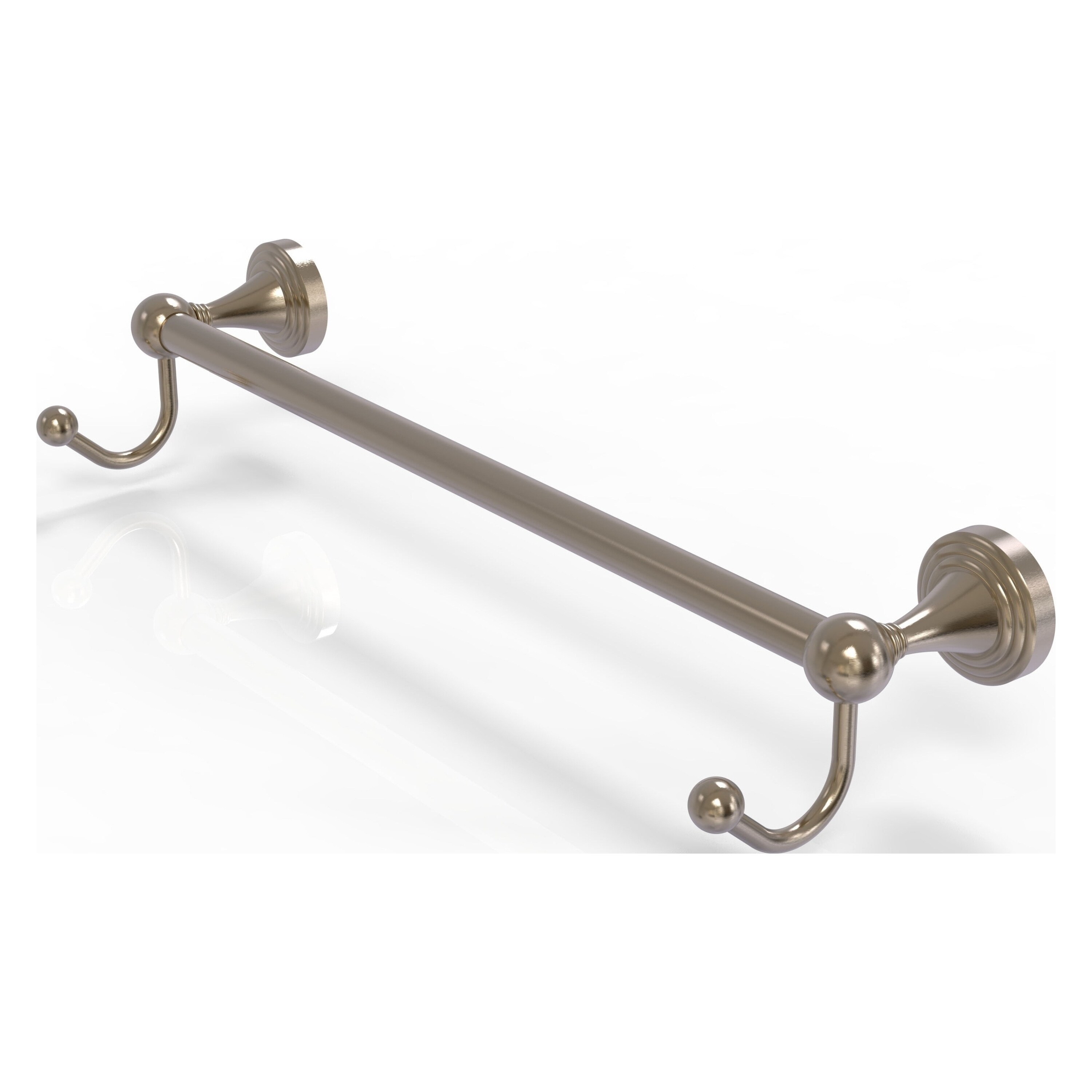 Allied Brass SG-41-30-HK-PEW Sag Harbor 30-in Antique Pewter Wall mount Single Towel Bar