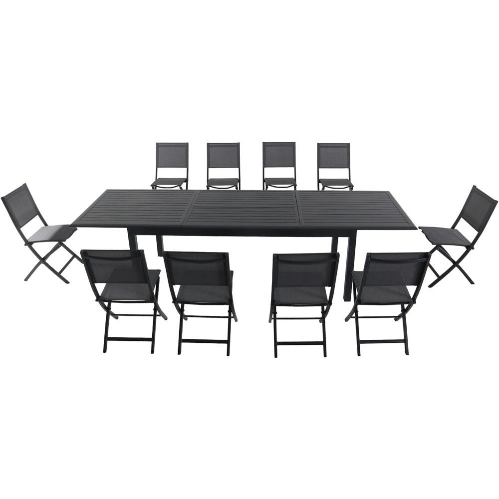 Hanover DAWDN11PCFD-GRY Patio-Dining-Sets - View #2