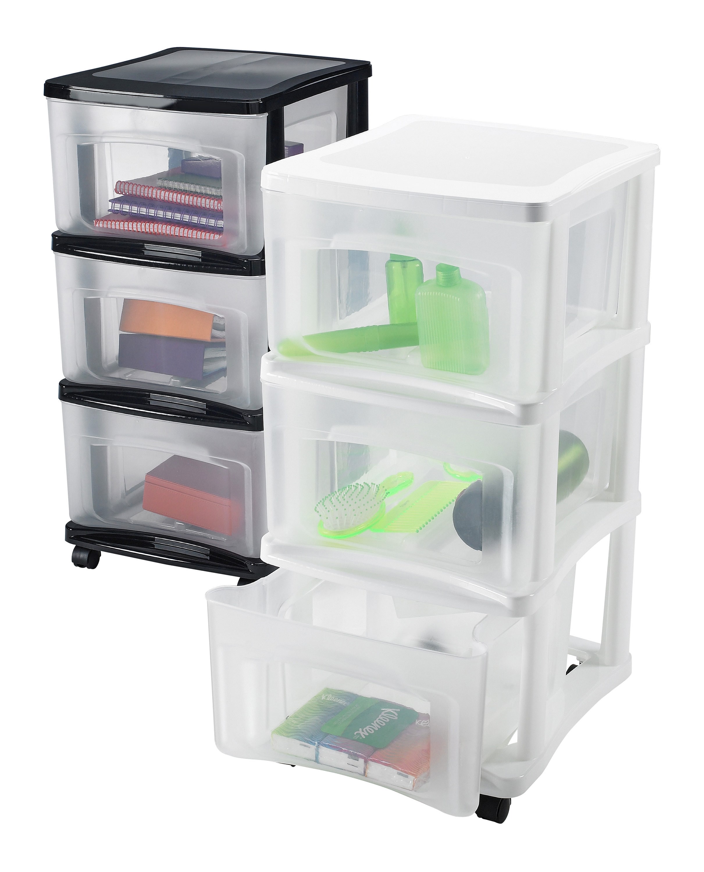 Bella Storage Solution 30-Gallons (121-Quart) Clear Tote with