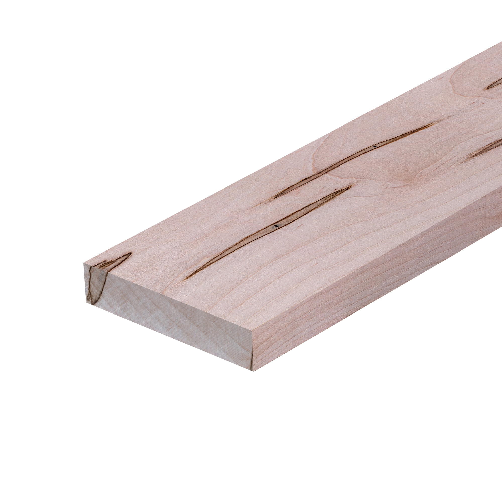 Ornamental Mouldings BRDNAT 1X2X4WMAP 1-in x 2-in x 4-ft Unfinished S4S Maple Common Hardwood Board