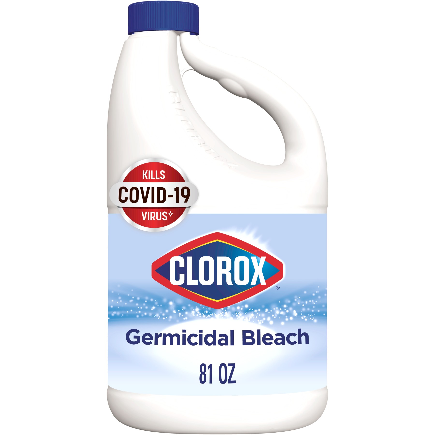 Great Value Concentrated Bleach, 81 oz