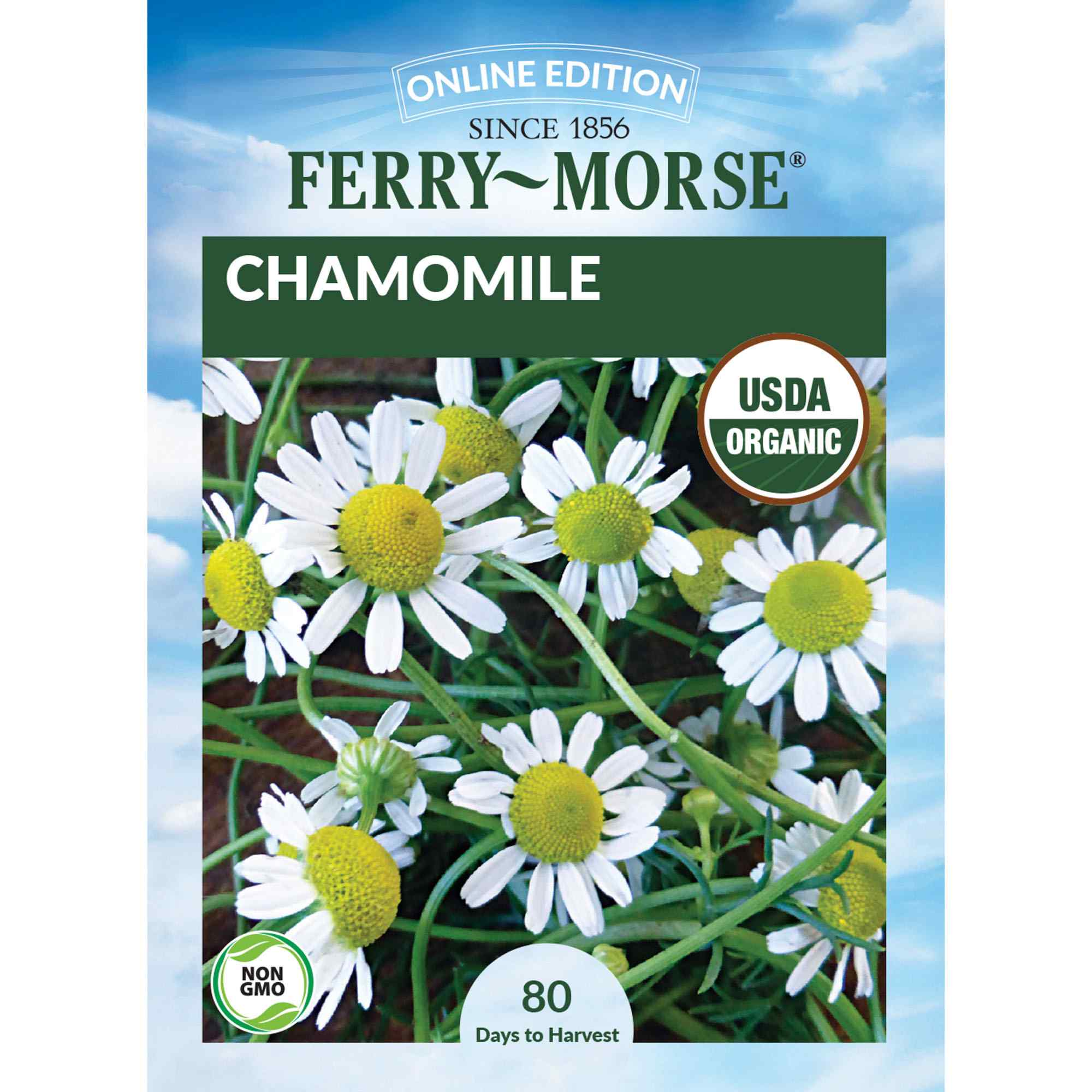 Ferry-Morse LC25.9568 Organic Chamomile Seeds 200 Milligram(s)