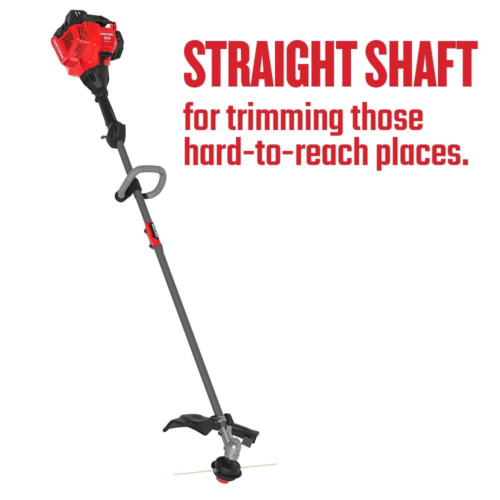 Orange COOCHEER 42.7CC String Trimmers 2-in-1 Weed Eater Straight Shaft Weed Trimmer 2-Cycle Gas Powered Weed Wacker with 2 Trimming Heads for Lawn Care 