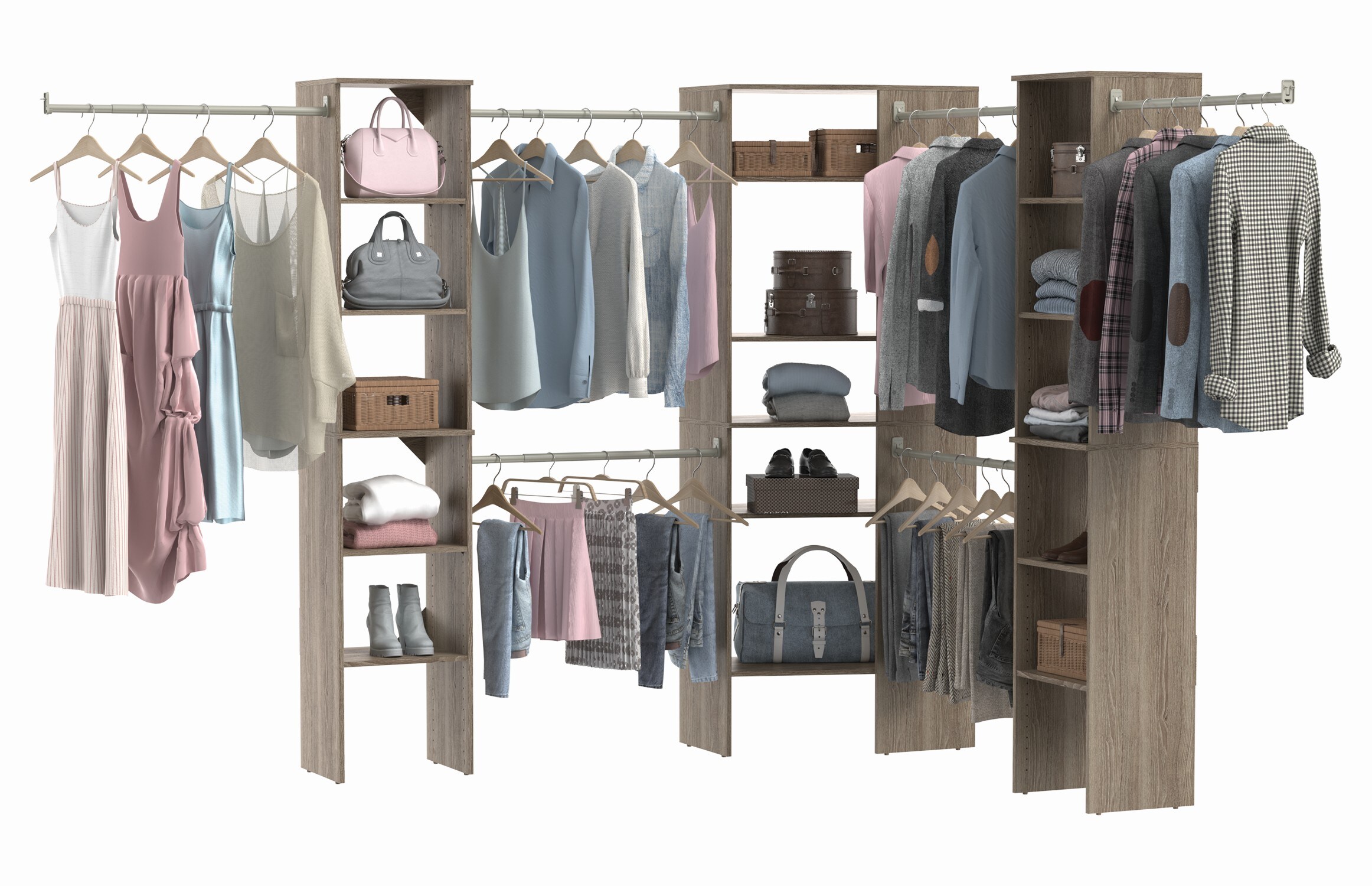 ClosetMaid 10000-04130 Wood-Closet-Kits - View #2