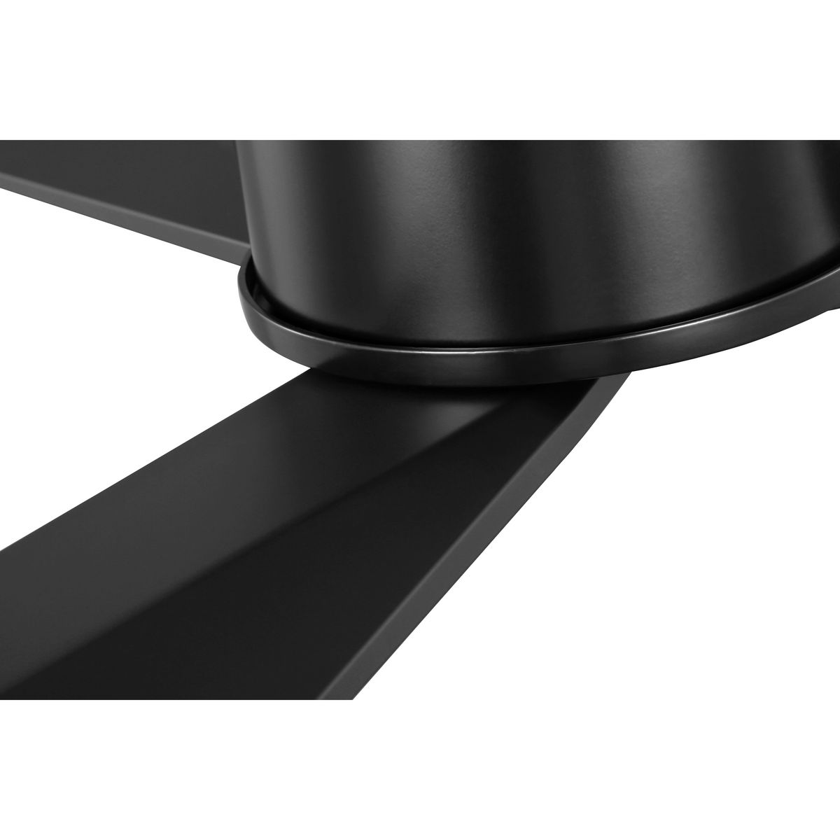 Paso 60'' Matte Black Industrial Ceiling Fan with Remote