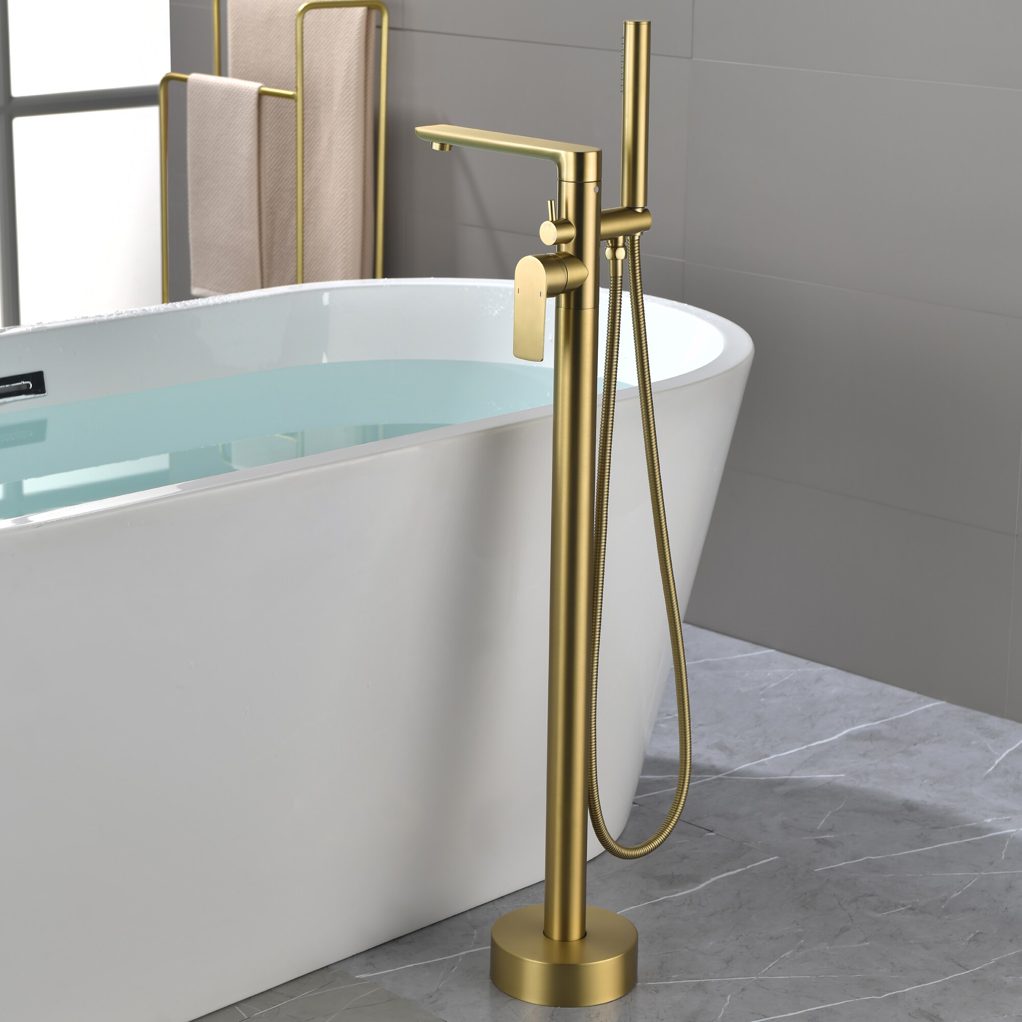 WELLFOR WN0710 Roman-Tub-Faucets - View #5
