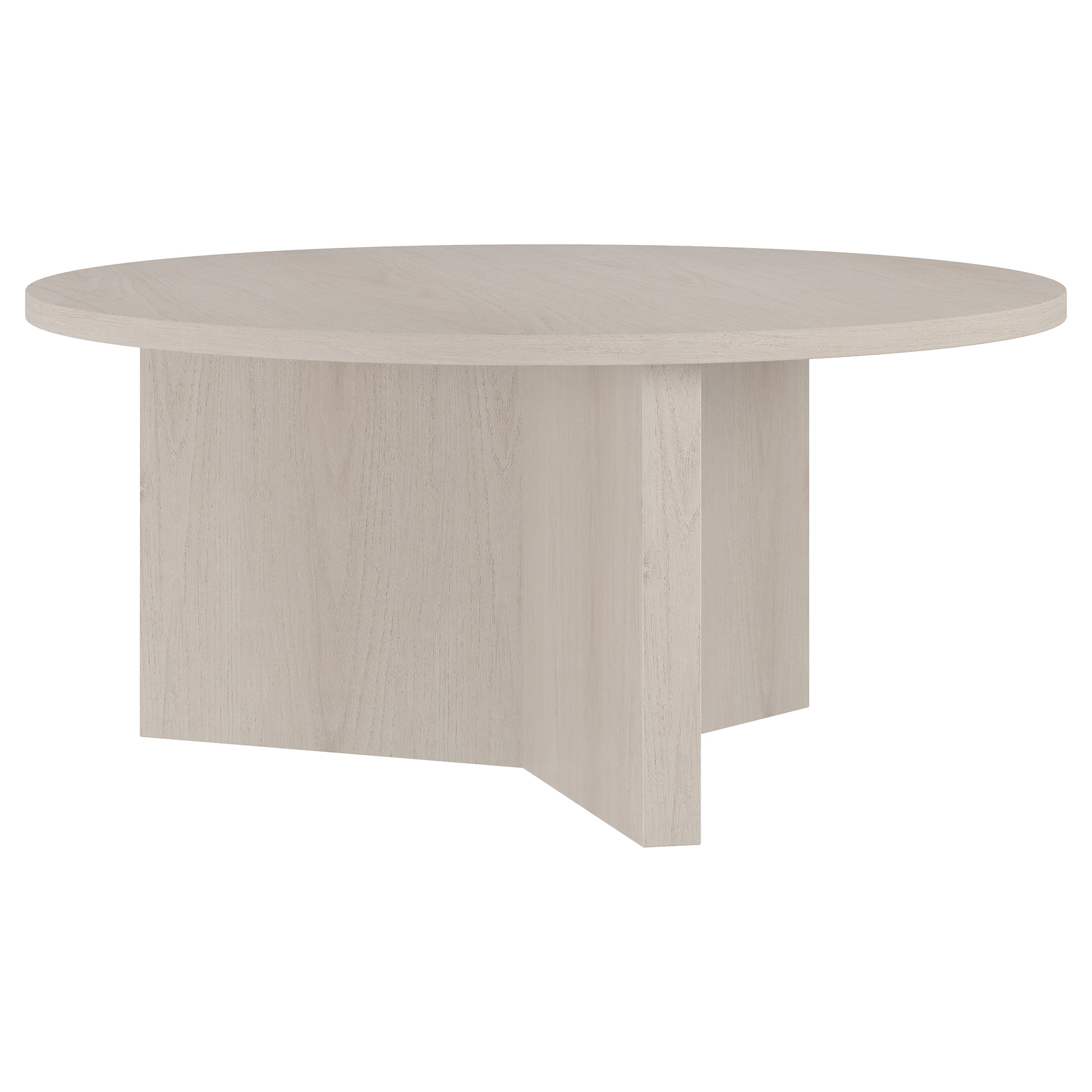 Hailey Home CT2093 Anders Alder White MDF Scandinavian Coffee Table