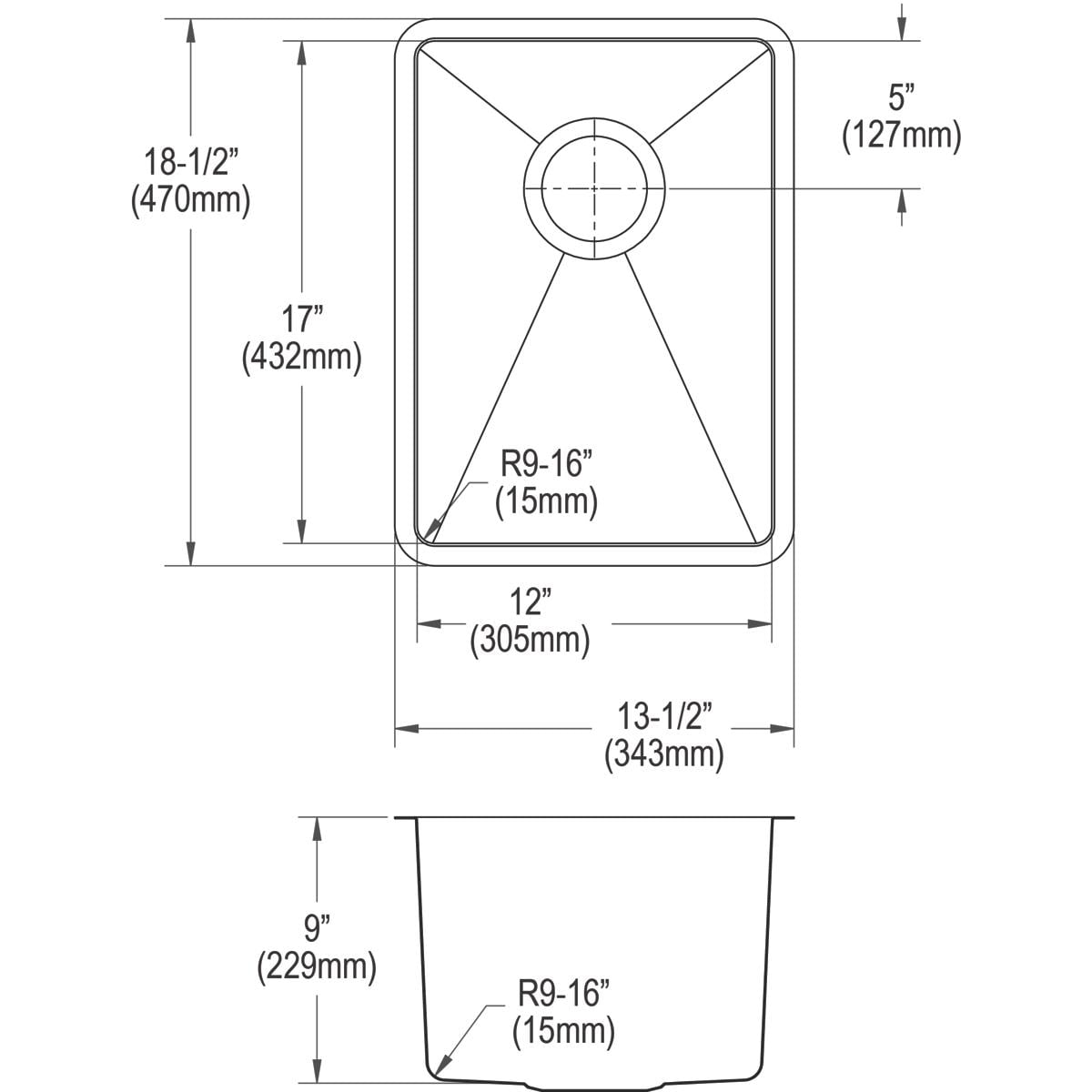 Elkay ECTRU12179TC Kitchen-Sinks - View #15