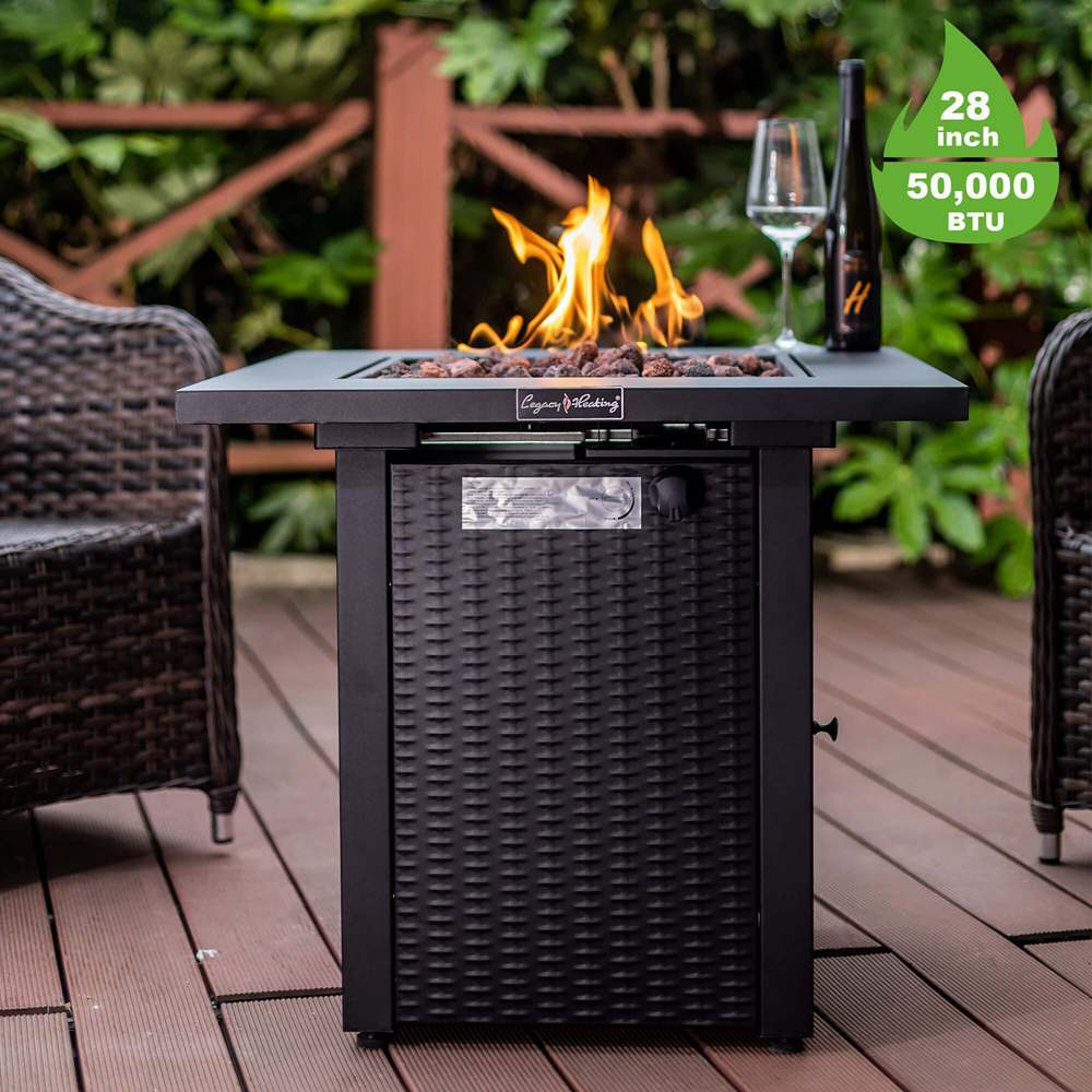 Runesay QCODH03-12 Outdoor-Gas-Firepits - View #2