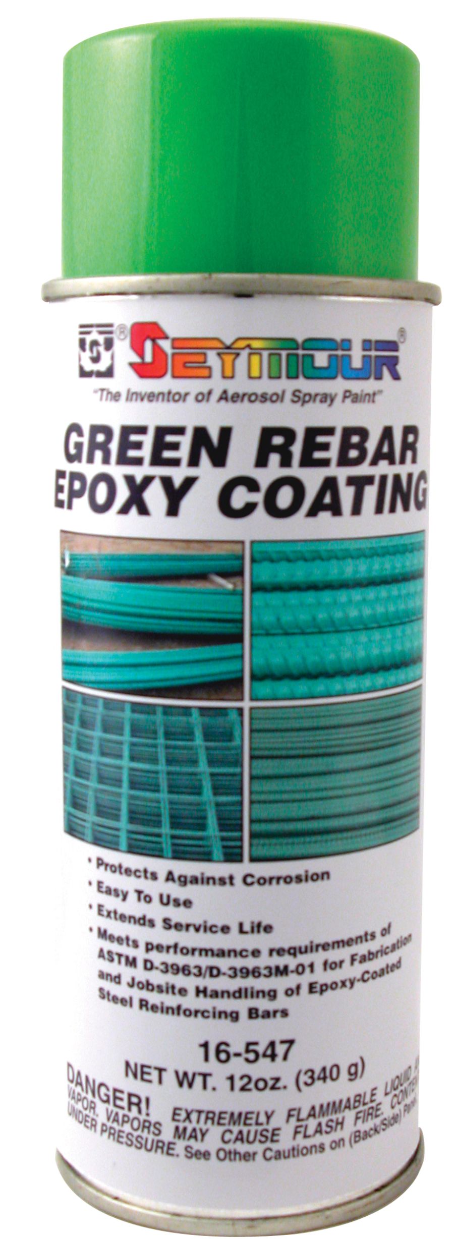 Rust-Oleum 261937 12 oz. RB1600 System Rebar Epoxy Green Spray Paint