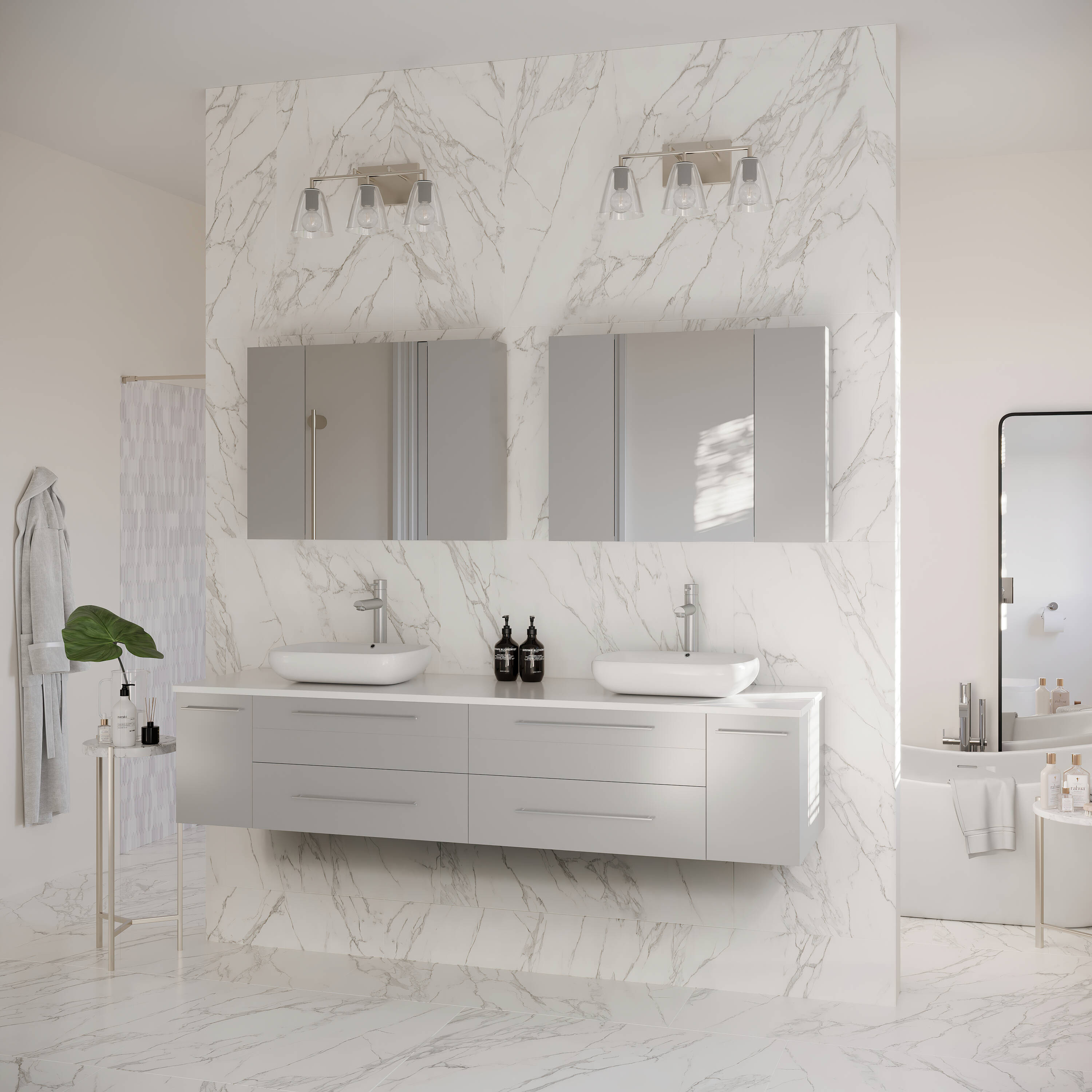 Fresca FVN6172GR-VSL-D Bath-Vanity-Combo - View #4