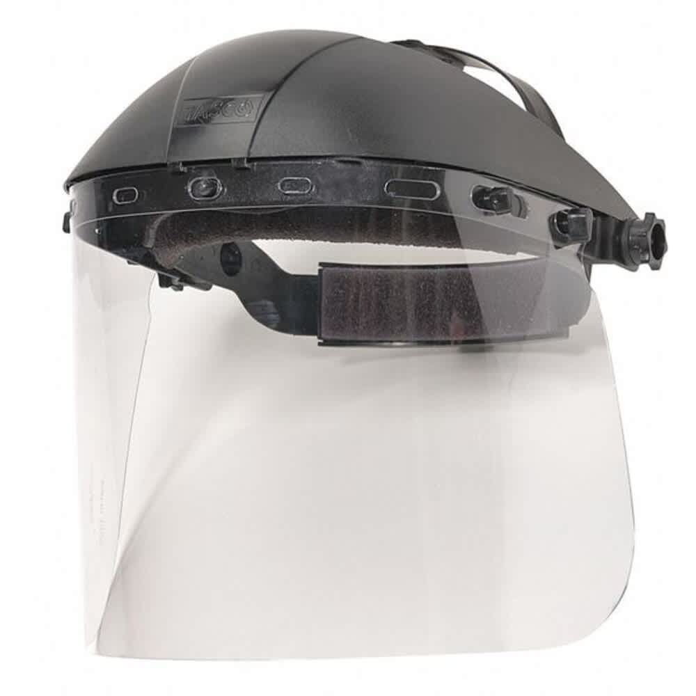 Tasco Clear Faceshield Visor Clear Visor 8 Height Uncoated Lens Clear ...